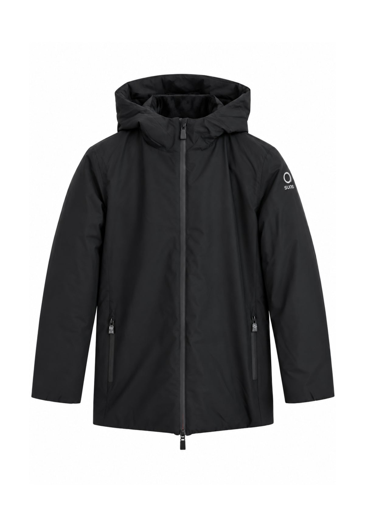 SUNS GIUBBOTTO NERO LUNGO Bambini e ragazzi GBS7303U.NE_