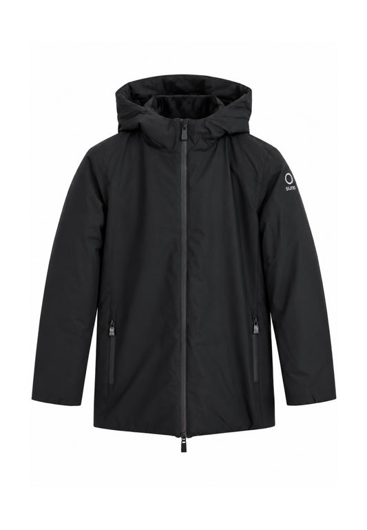SUNS GIUBBOTTO NERO LUNGO Bambini e ragazzi GBS7303U.NE_