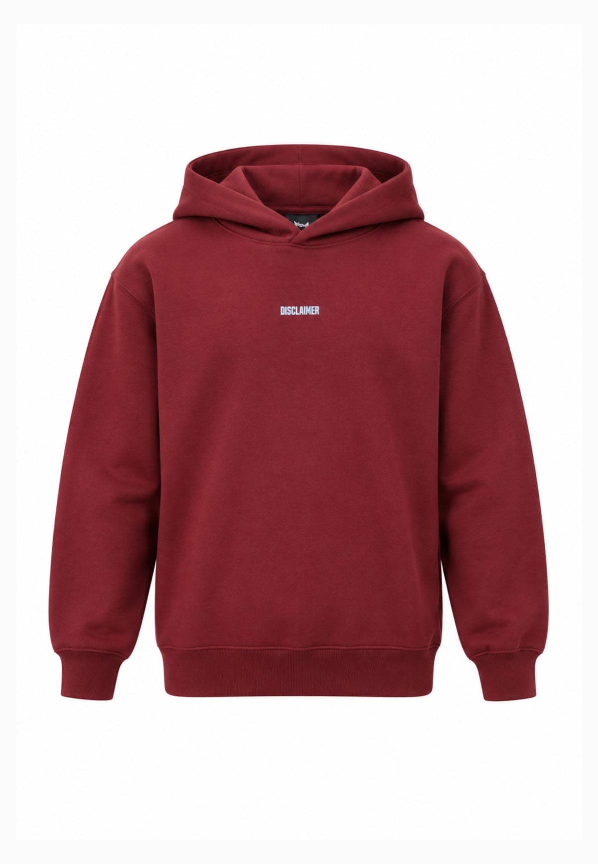 Disclaimer FELPA BORDEAUX CON CAPPUCCIO E MAXI LOGO SUL RETRO Bambini e ragazzi 26IDK59101.BORDEAUX_