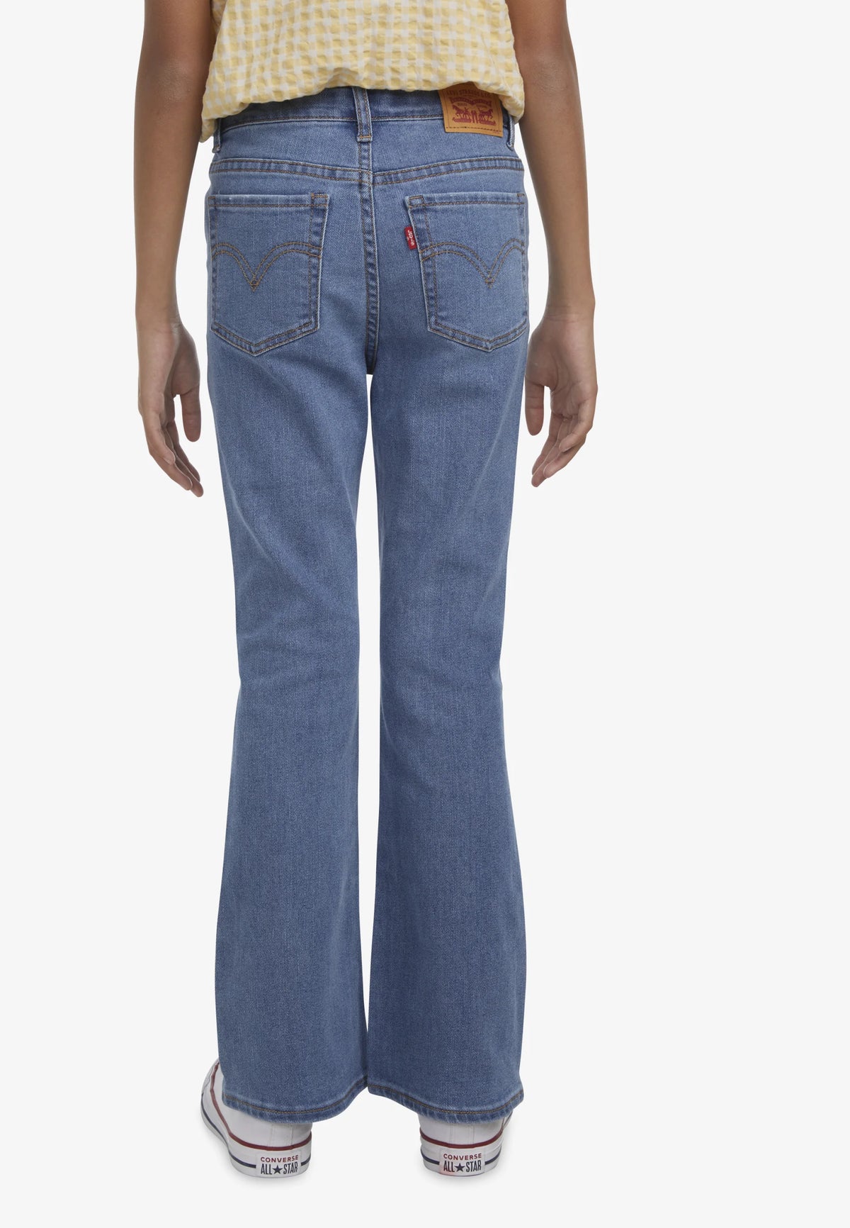 Levi's JEANS BLU DENIM 726 HIGH RISE FLARE A CINQUE TASCHE Bambine e ragazze 4EG970-MAQ.DENIM_