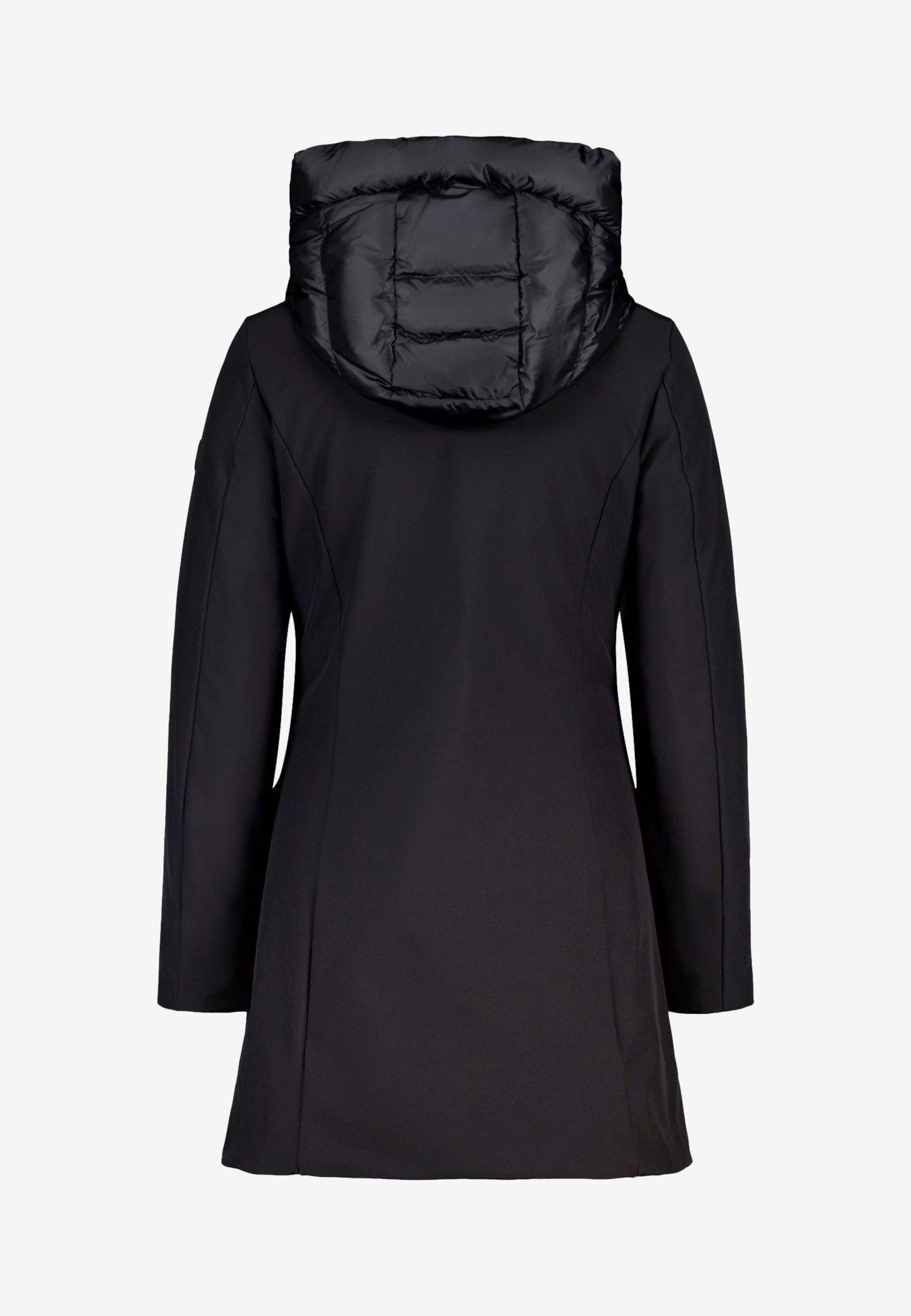 Ciesse Piumini giubbotto lungo da donna Mire 3.0 nero con cappuccio