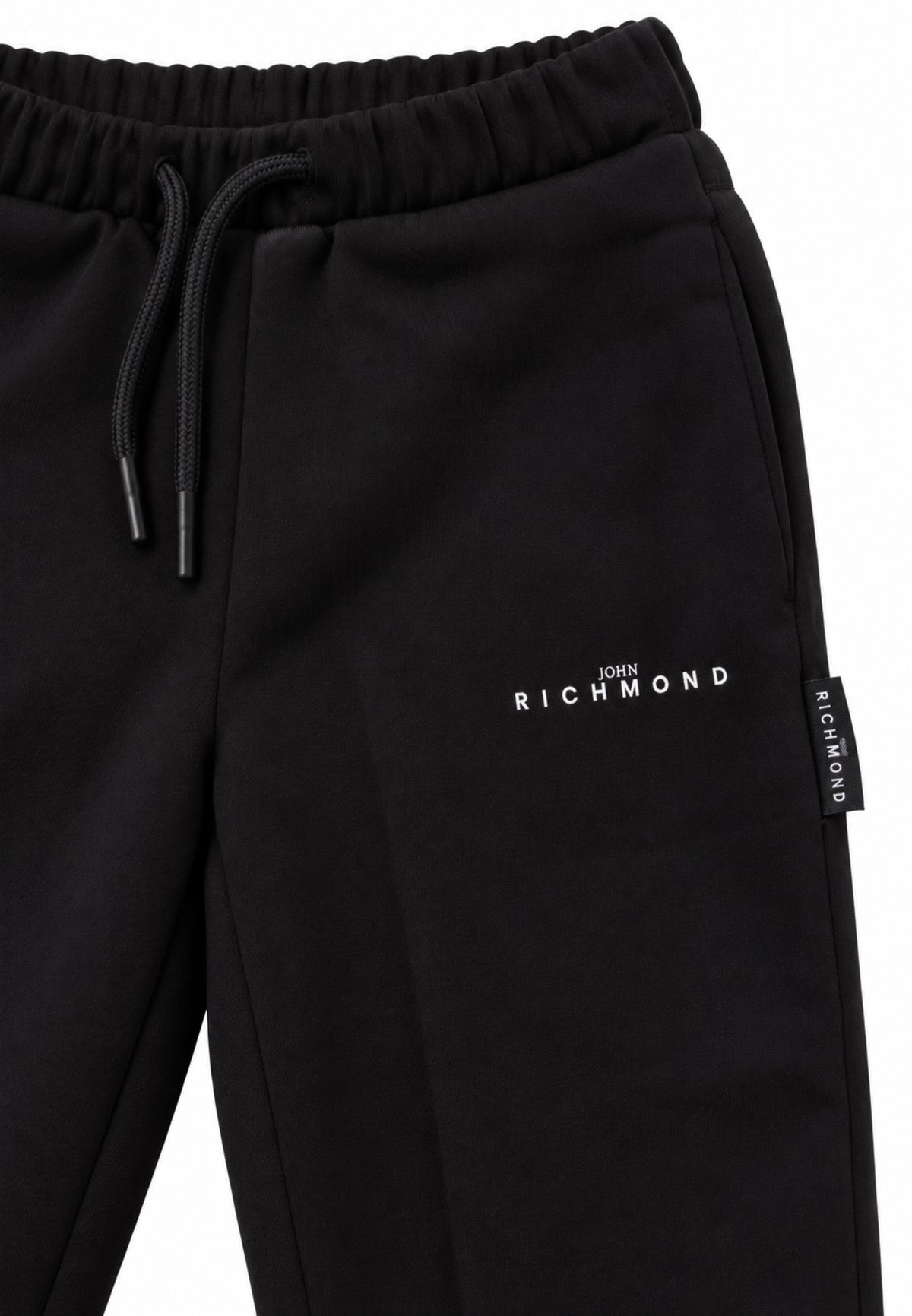 John Richmond TUTA BIANCA A GIROCOLLO CON PANTALONE NERO Bambine e ragazze RGA26019CF.BIA_