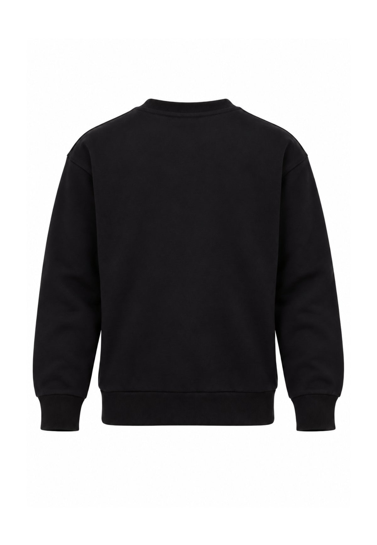 Diesel FELPA NERA GIROCOLLO CON LOGO GRAFFITI Bambini e ragazzi SCRAPOVER.NE_