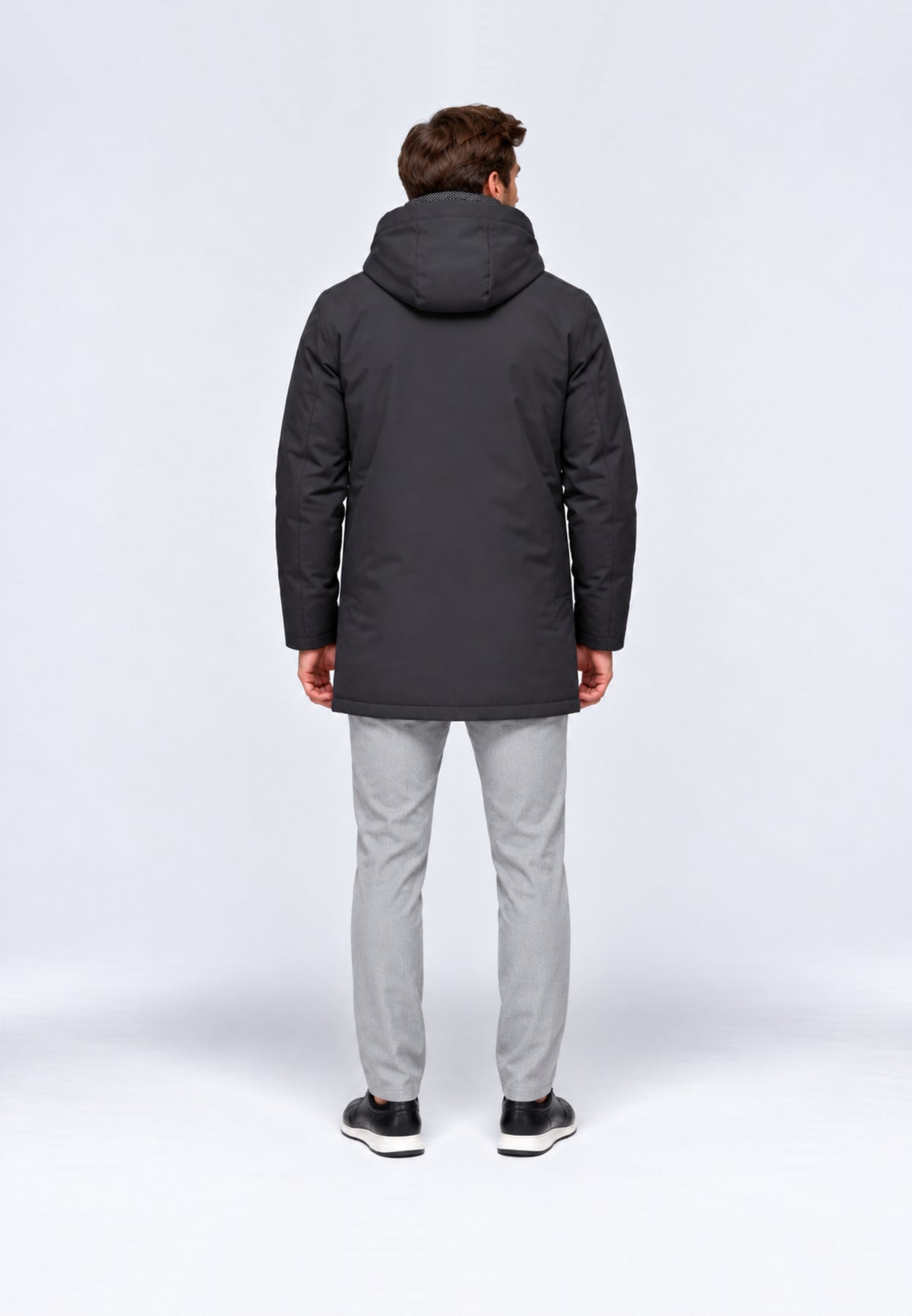 REFRIGIWEAR GIUBBOTTO NERO LUNGO SOFTSHELL Uomo LONG SPEED.NE_