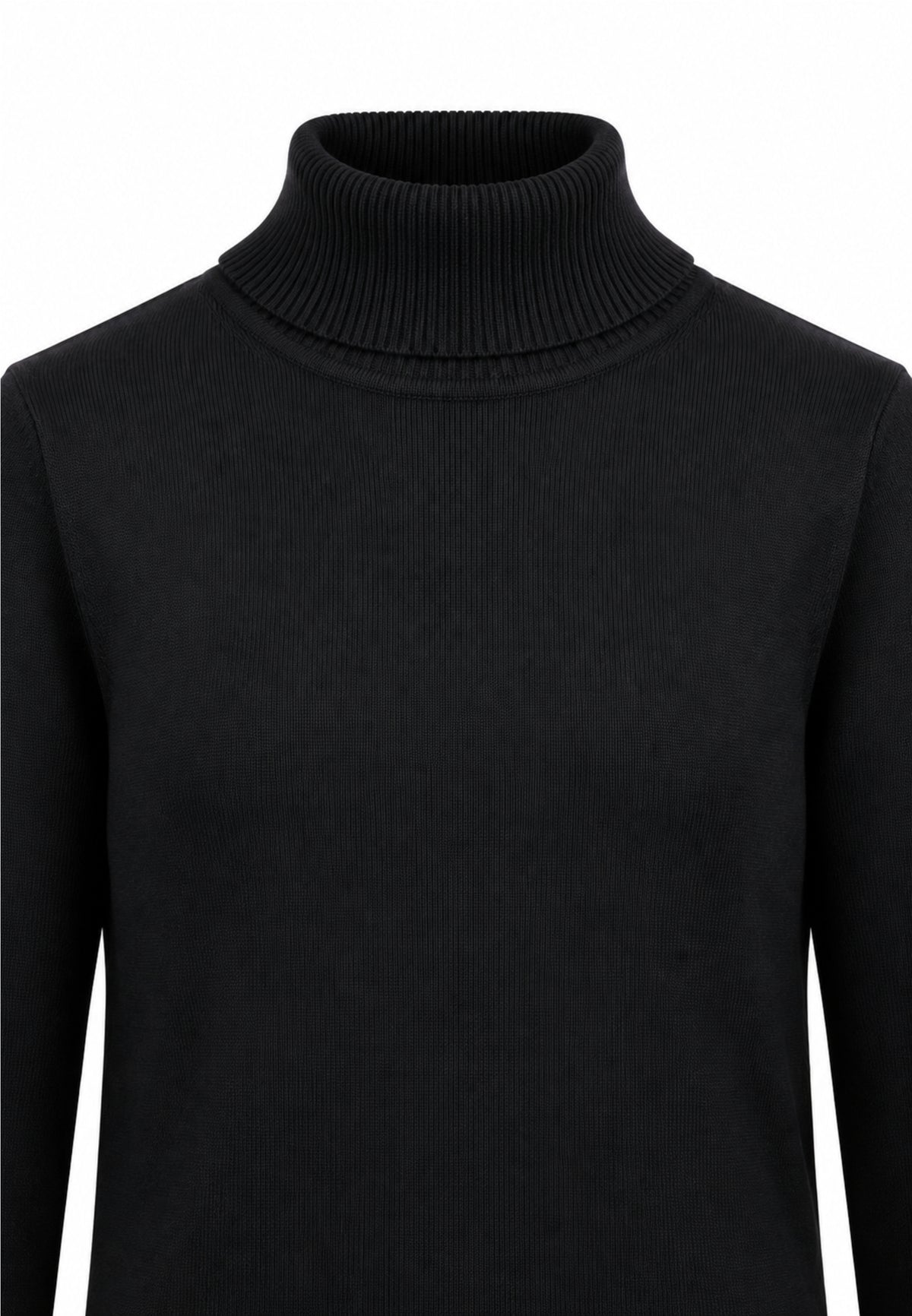 OVERD MAGLIONE NERO A COLLO ALTO Bambini e ragazzi OK101SMG.NE_