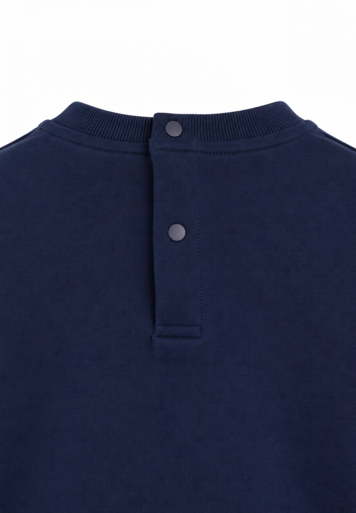 ICEBERGS FELPA BLU CON LOGO CENTRALE Bambini e ragazzi MFICE7330B.BLU_