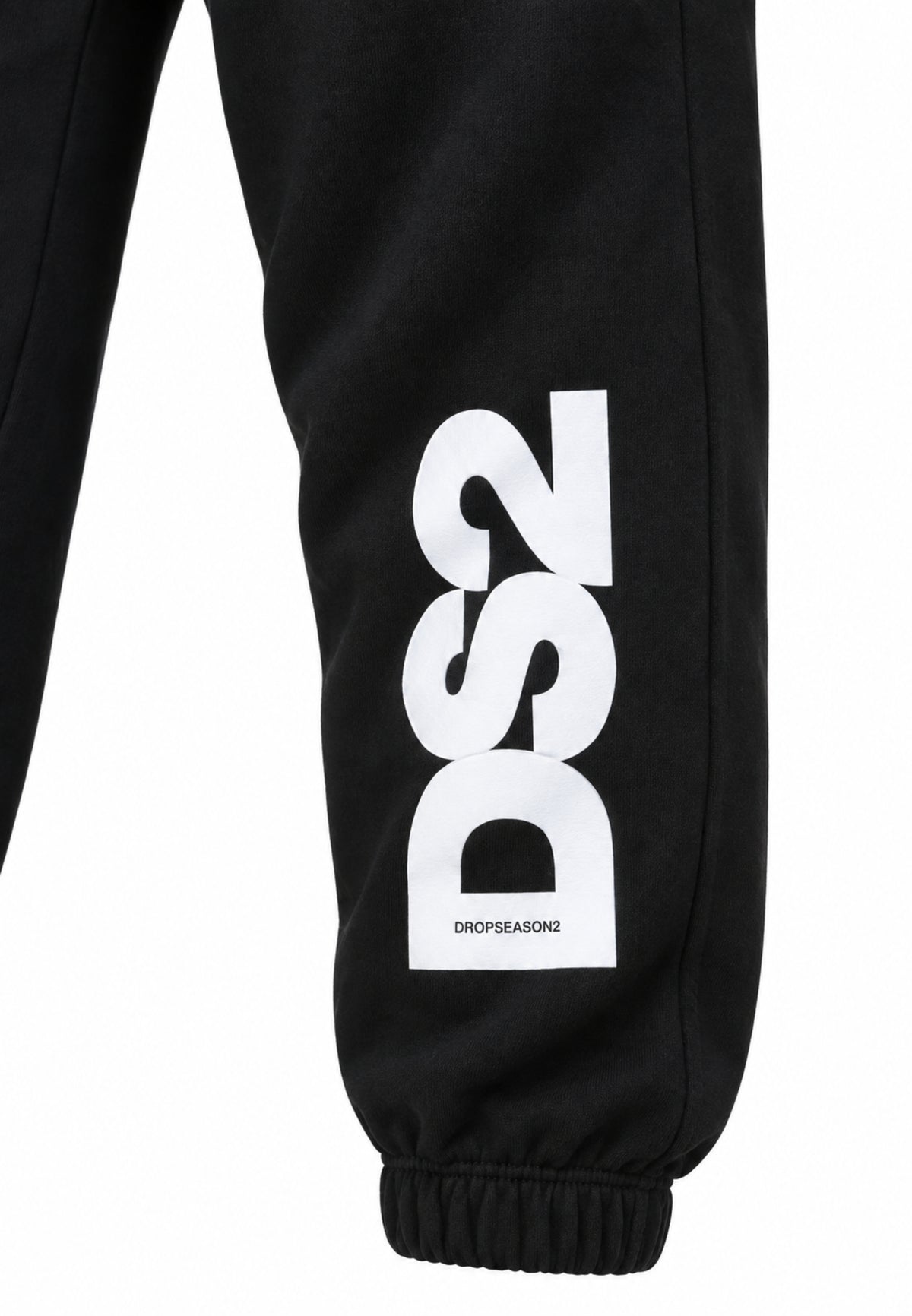 DS2 PANTALONE NERO TUTA Bambini e ragazzi F62K284.NE_