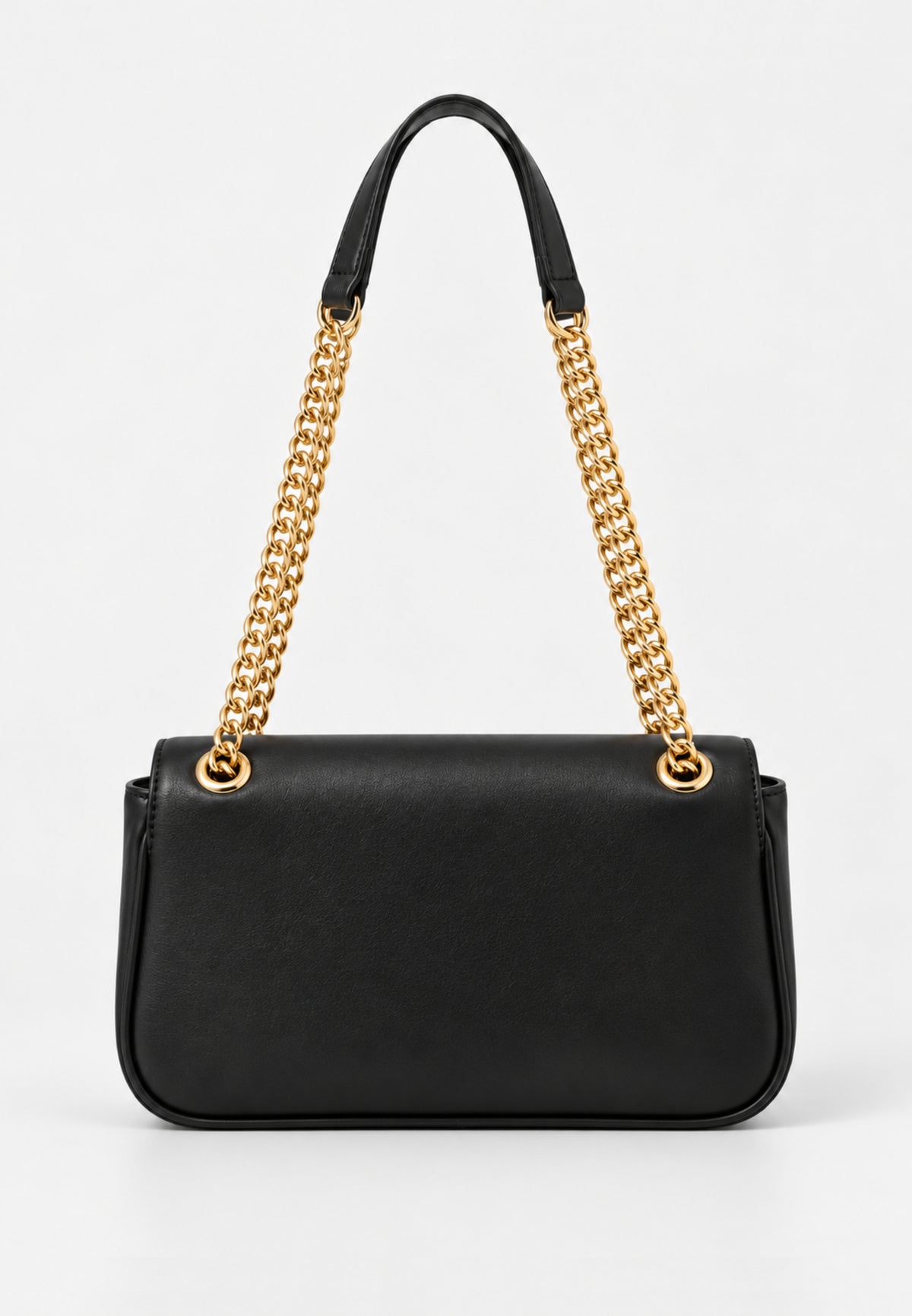 Gabriella Gucci BORSA NERA CON LOGO CENTRALE DORATO Bambine e ragazze GGBV-SIV-BLK.NE_