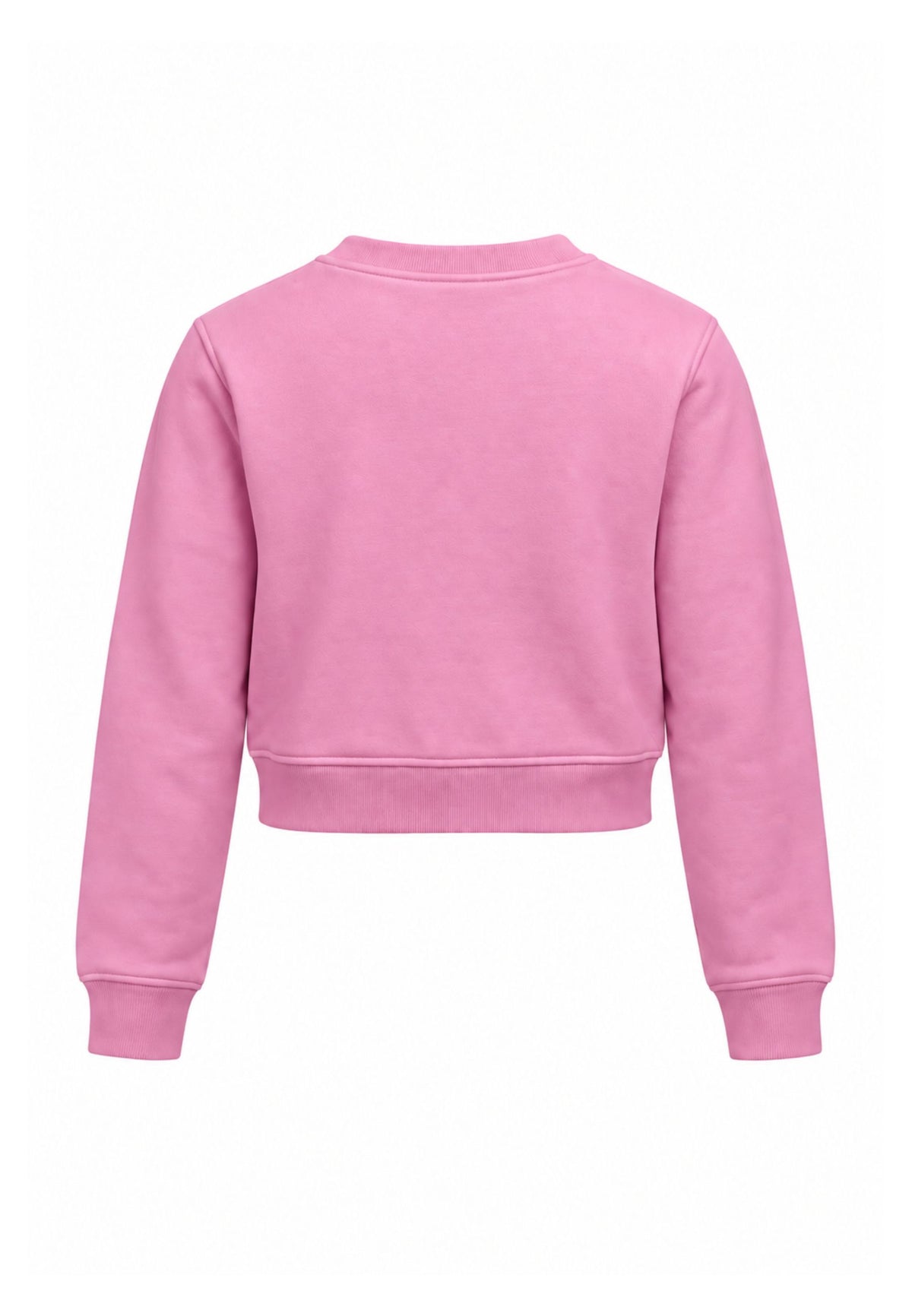 John Richmond felpa rosa crop con logo brillantinato Bambine e ragazze rga26085fe.rosa_