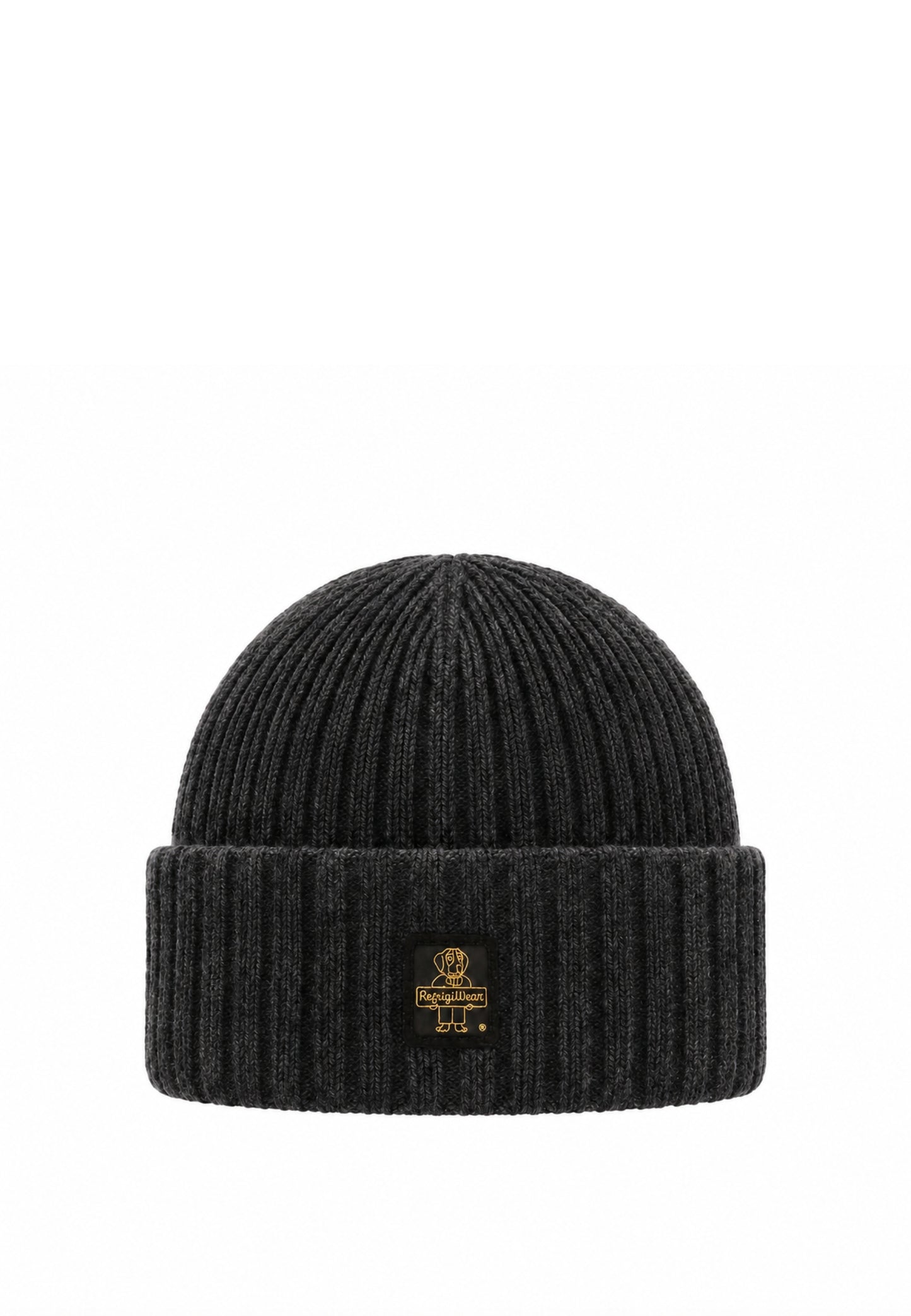 REFRIGIWEAR CAPPELLO GRIGIO IN LANA CON LOGO Uomo colorado hat.grig_