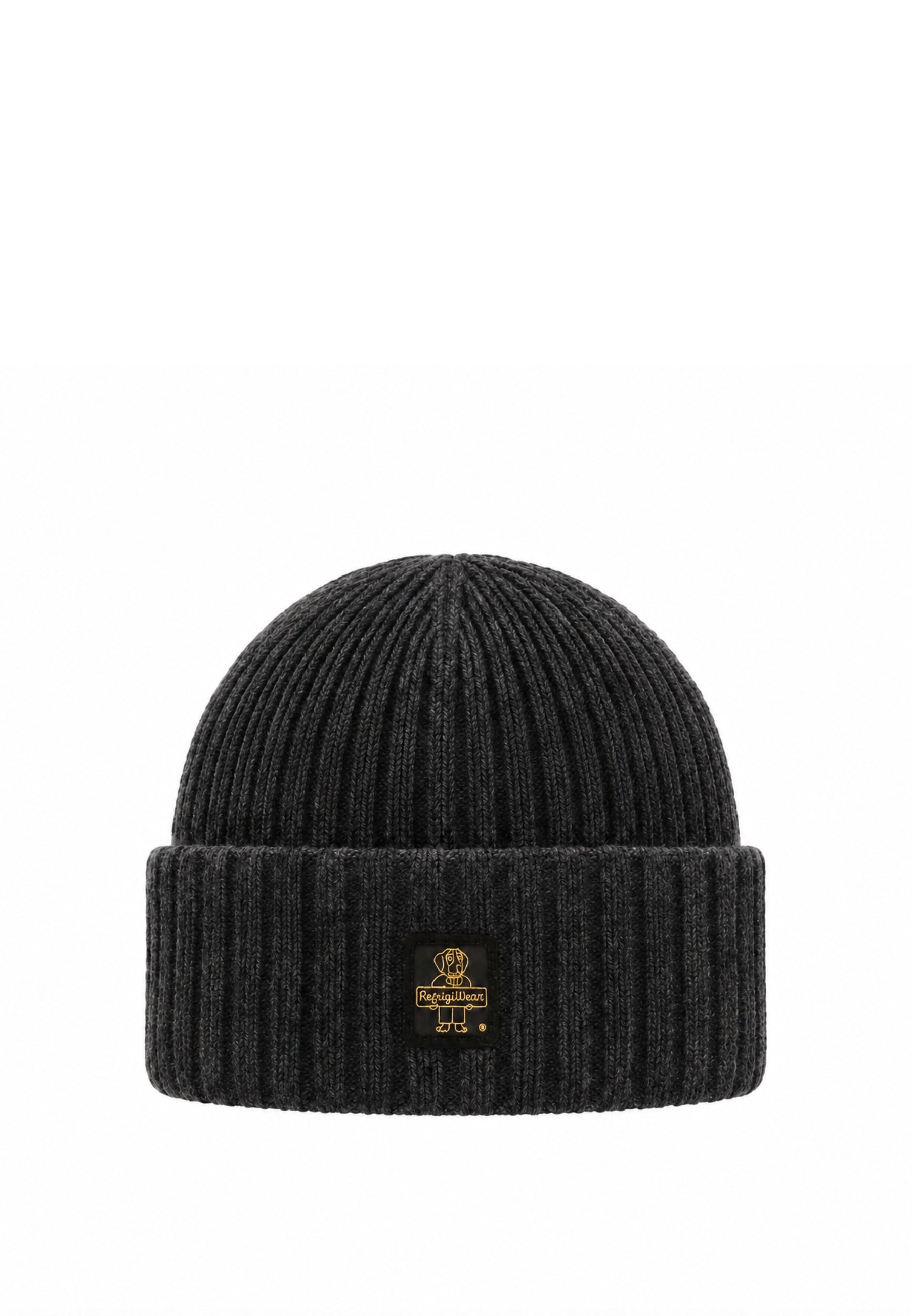 REFRIGIWEAR CAPPELLO GRIGIO IN LANA CON LOGO Uomo colorado hat.grig_