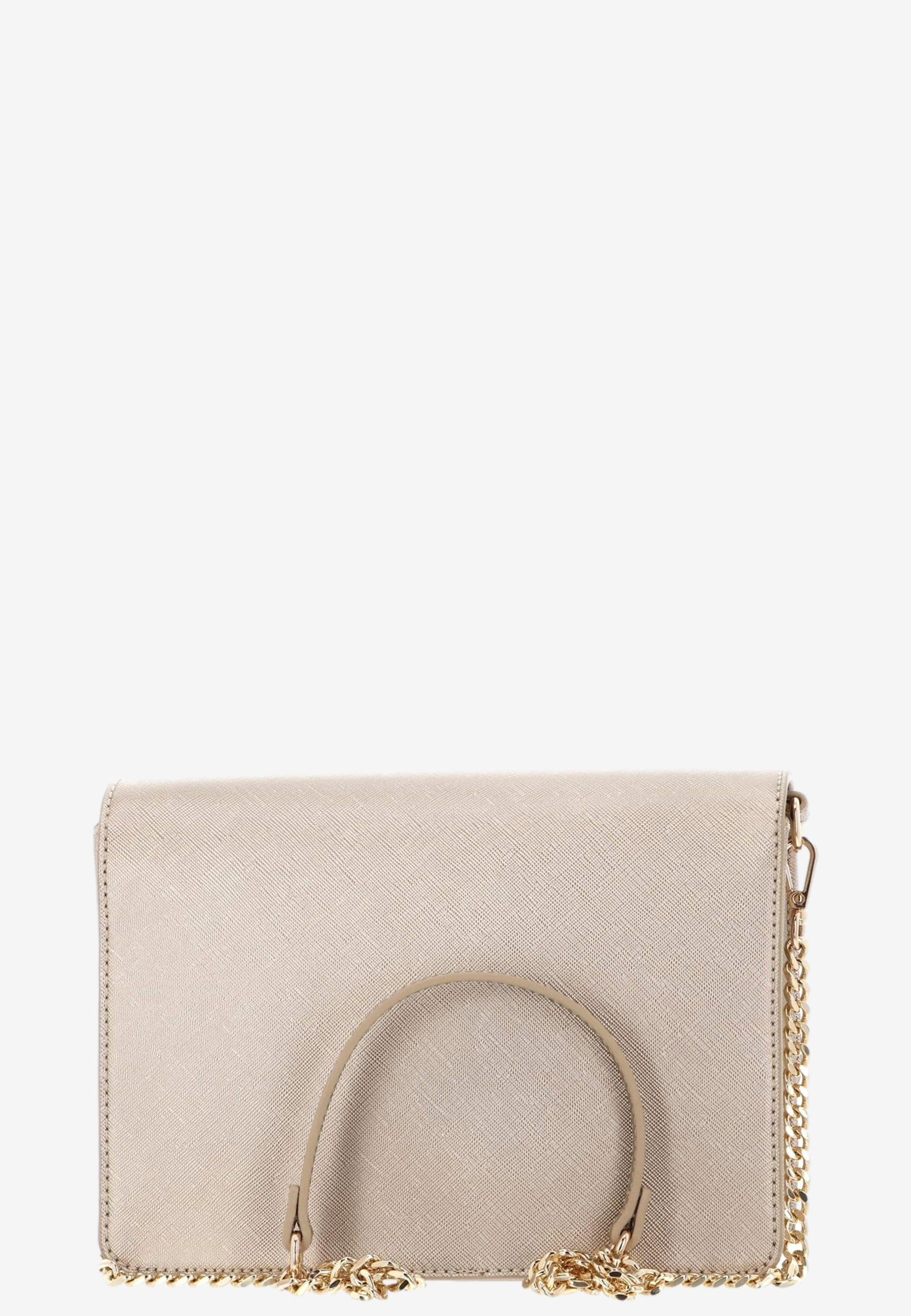 Liu Jo borsa donna oro chiaro con logo frontale dettaglio logo