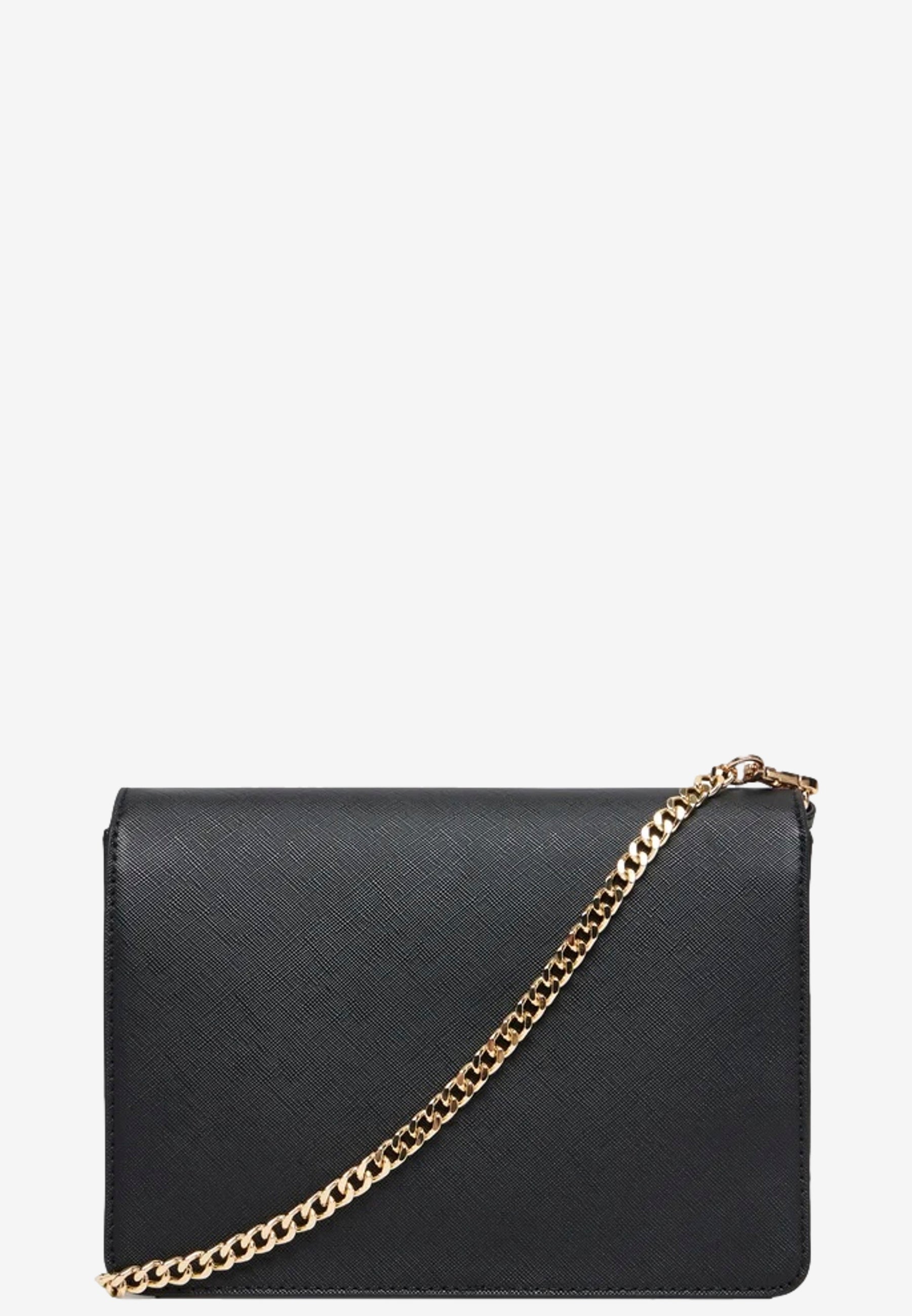 Liujo borsa nera donna logo sul davanti dettaglio logo