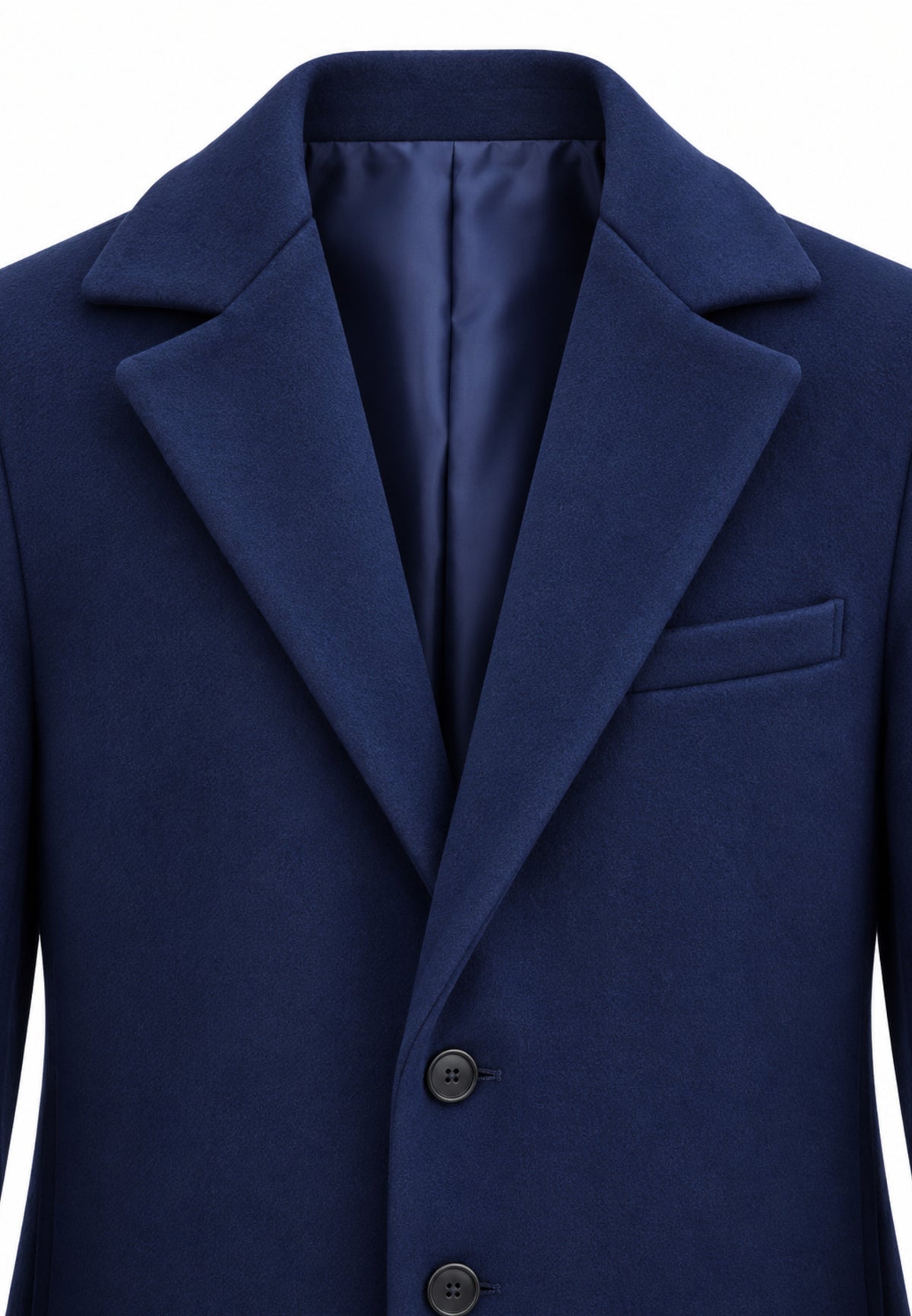OVERD CAPPOTTO BLU CON BOTTONI CENTRALI Bambini e ragazzi OK261816SCP.BLU_