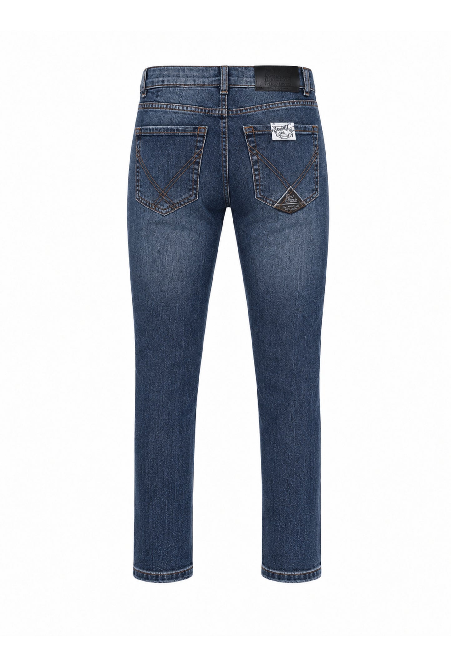 Roy Roger's jeans BLU DENIM A SIGARETTA SLIM FIT Bambini e ragazzi rh142/49.denim_