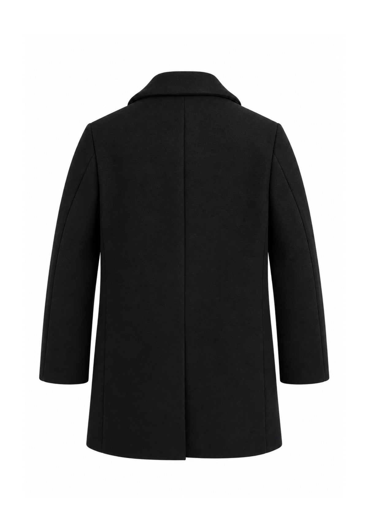 OVERD CAPPOTTO NERO CON BOTTONI CENTRALI Bambini e ragazzi OK261816SCP.NE_