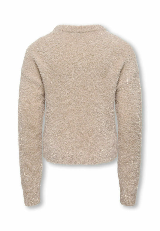 ONLY KIDS MAGLIONE ORO E BEIGE MORBIDO Bambine e ragazze 15360203.ORO_