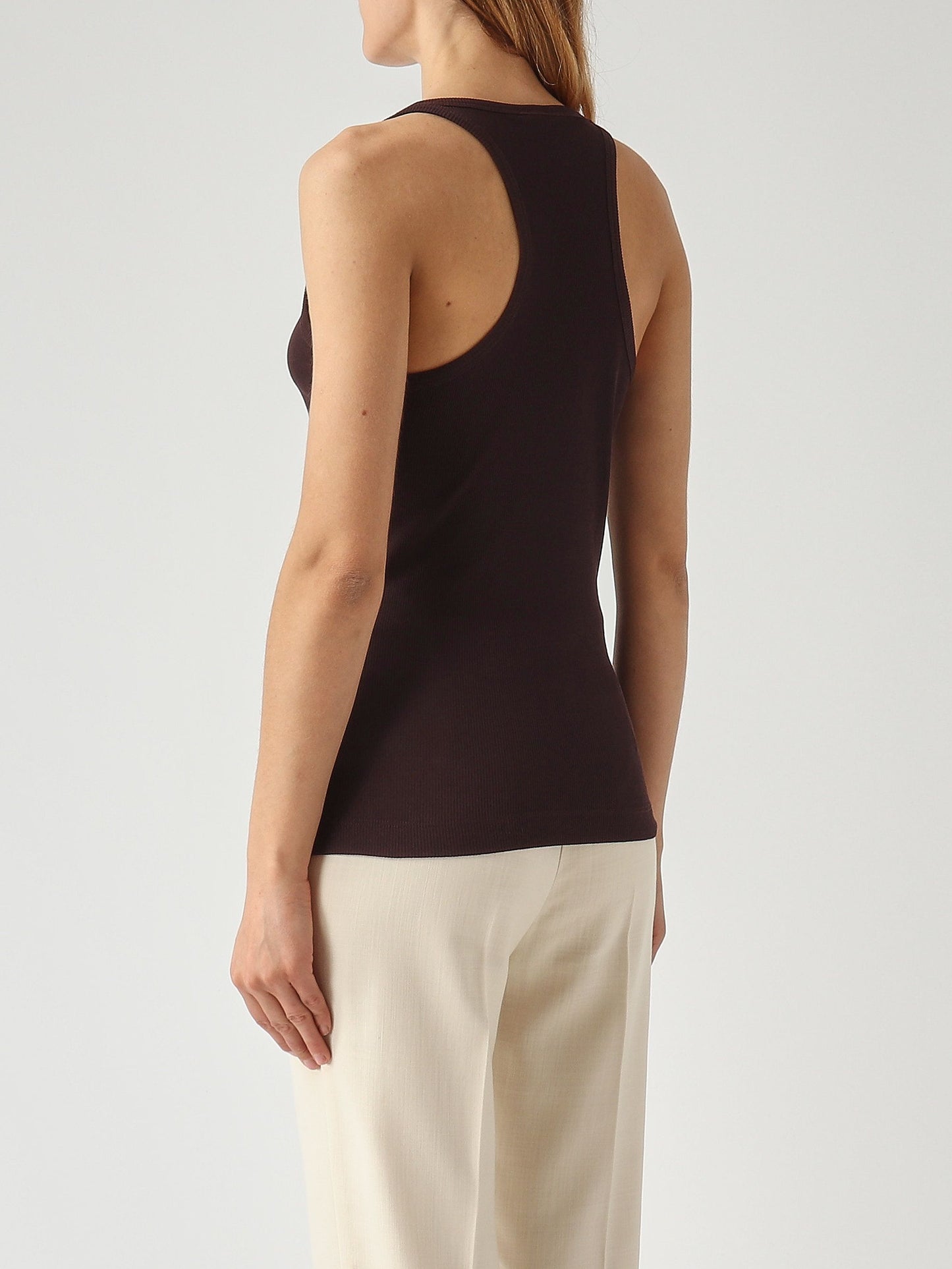 Pinko Canotta donna in cotone stretch