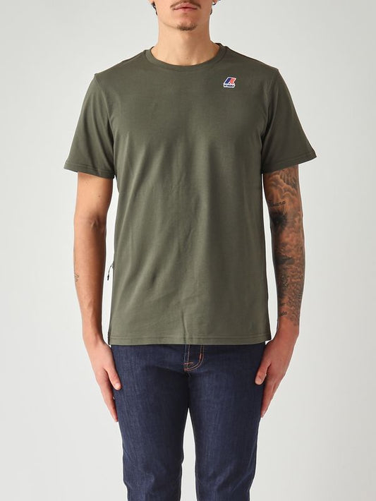 K-Way T-shirt uomo Leonide in cotone