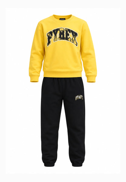 Pyrex TUTA GIALLA CON LOGO CENTRALE Bambini e ragazzi 26IPK46215.GIA_