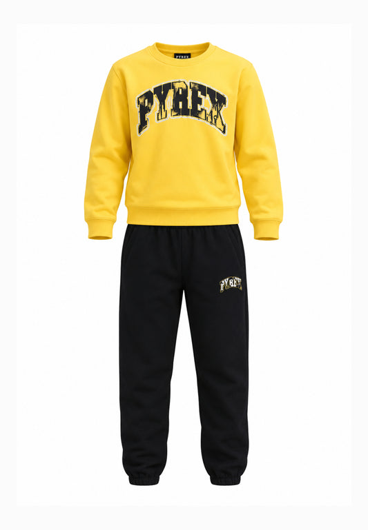 Pyrex TUTA GIALLA CON LOGO CENTRALE Bambini e ragazzi 26IPK46215.GIA_