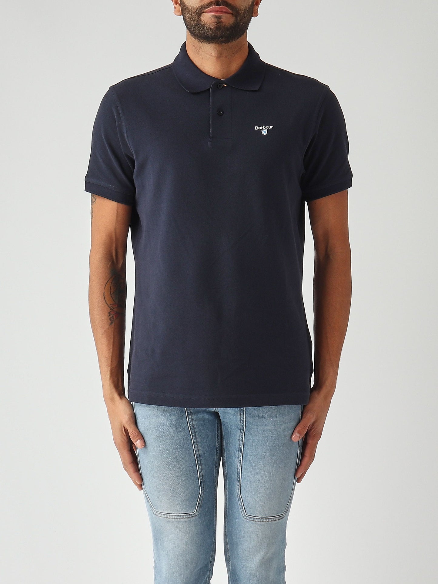 Barbour Polo uomo in cotone piquè