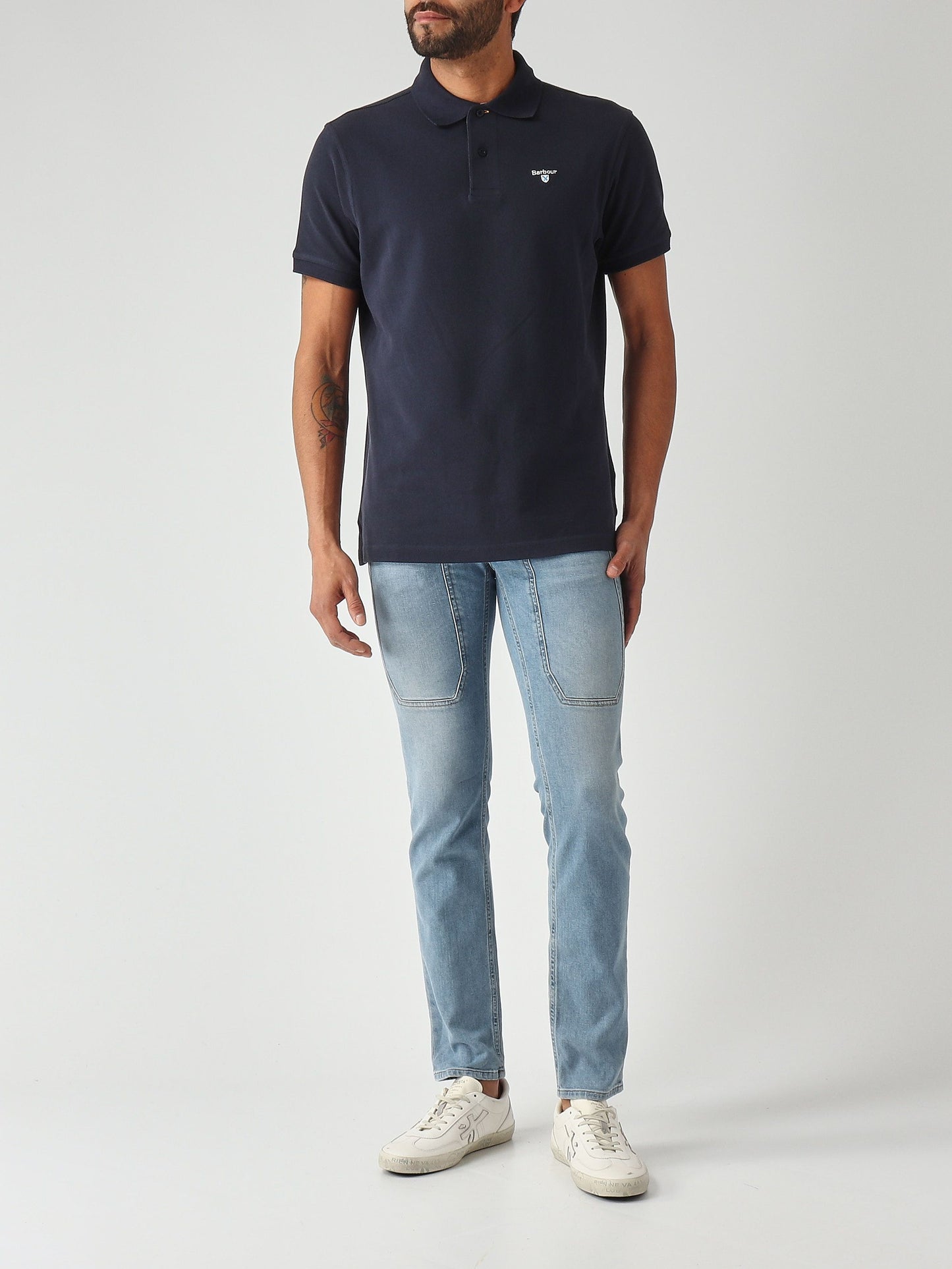 Barbour Polo uomo in cotone piquè