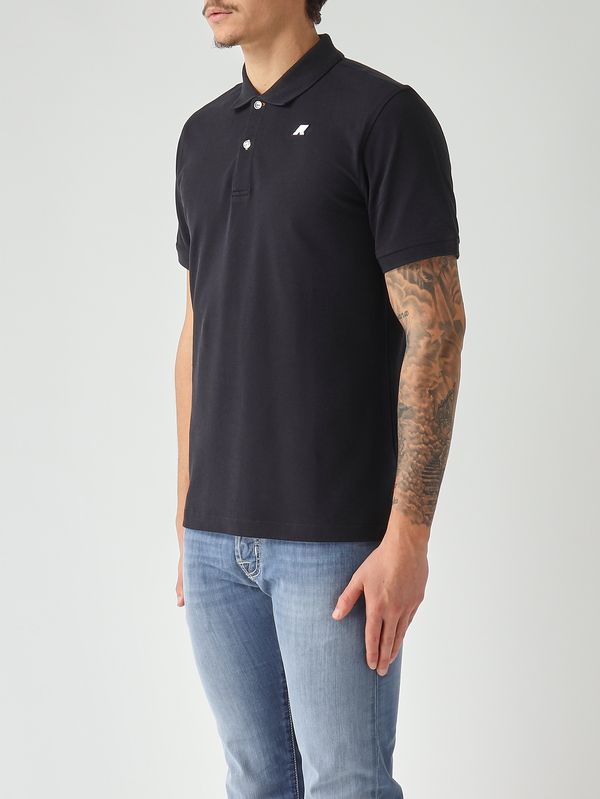 K-Way Polo uomo Vinnie in cotone stretch piquè