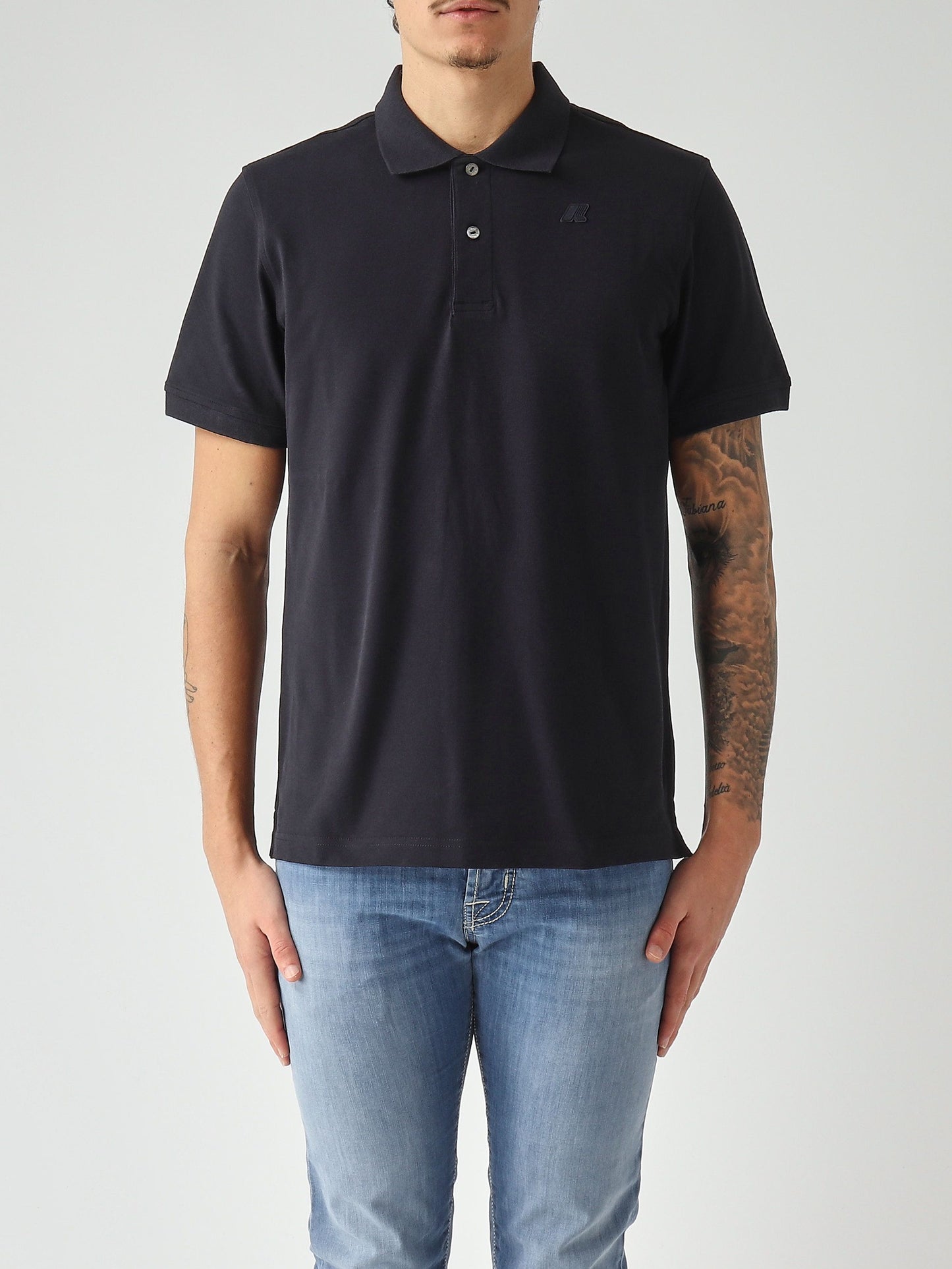 K-Way Polo uomo Amedee in cotone stretch piquè