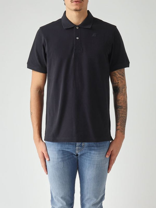K-Way Polo uomo Amedee in cotone stretch piquè