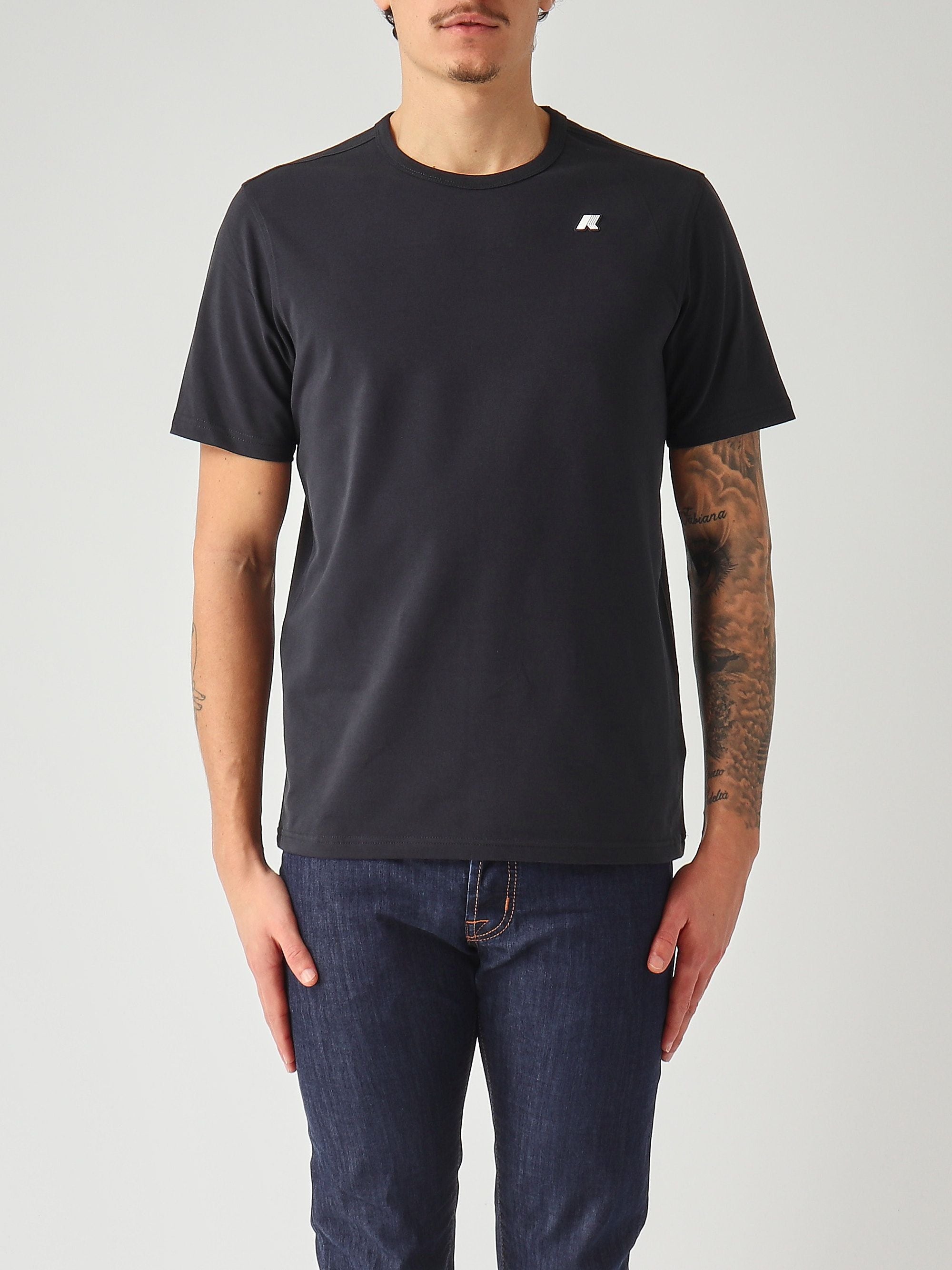K-Way T-shirt uomo Adame Light in cotone stretch