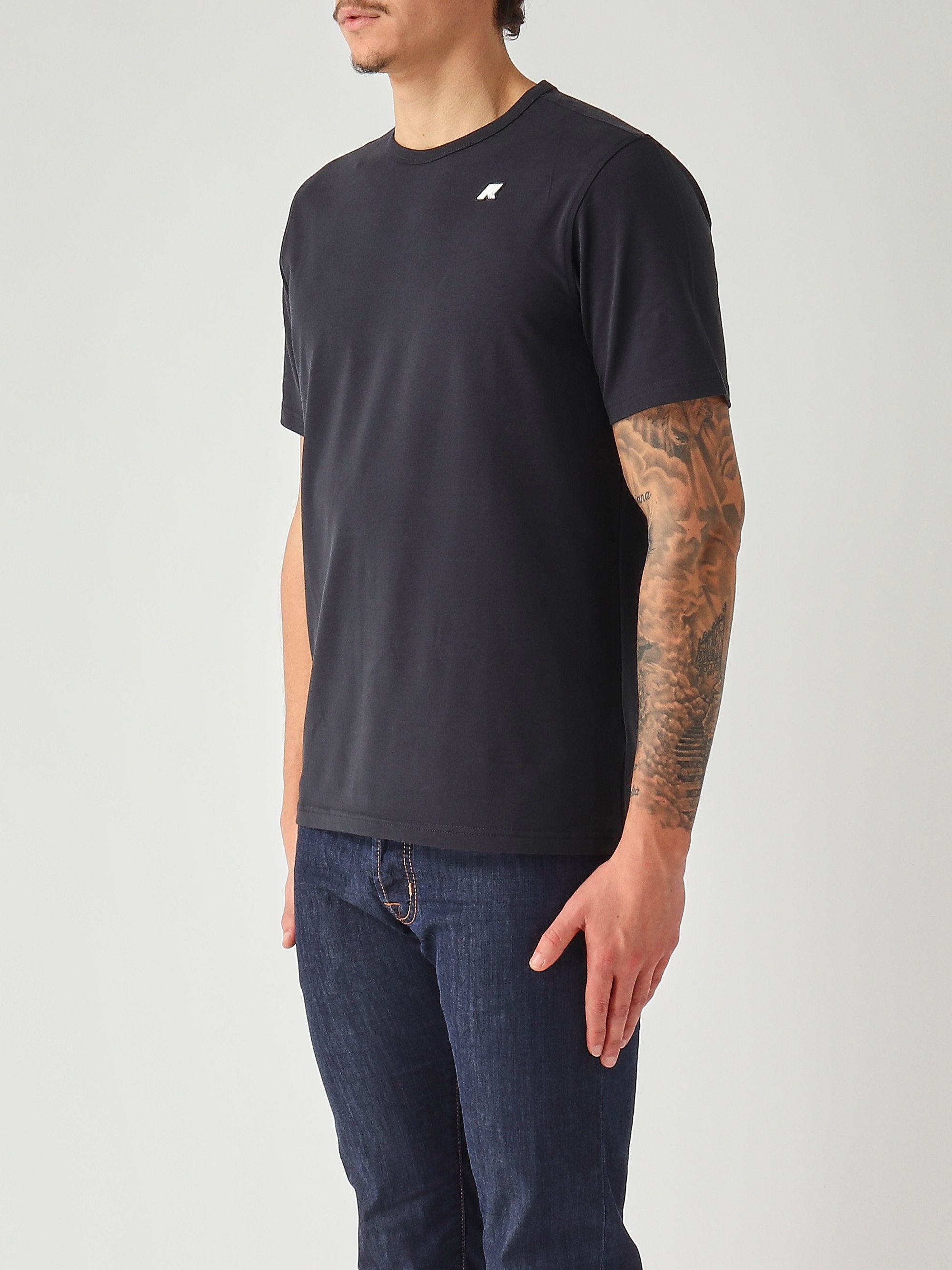 K-Way T-shirt uomo Adame Light in cotone stretch