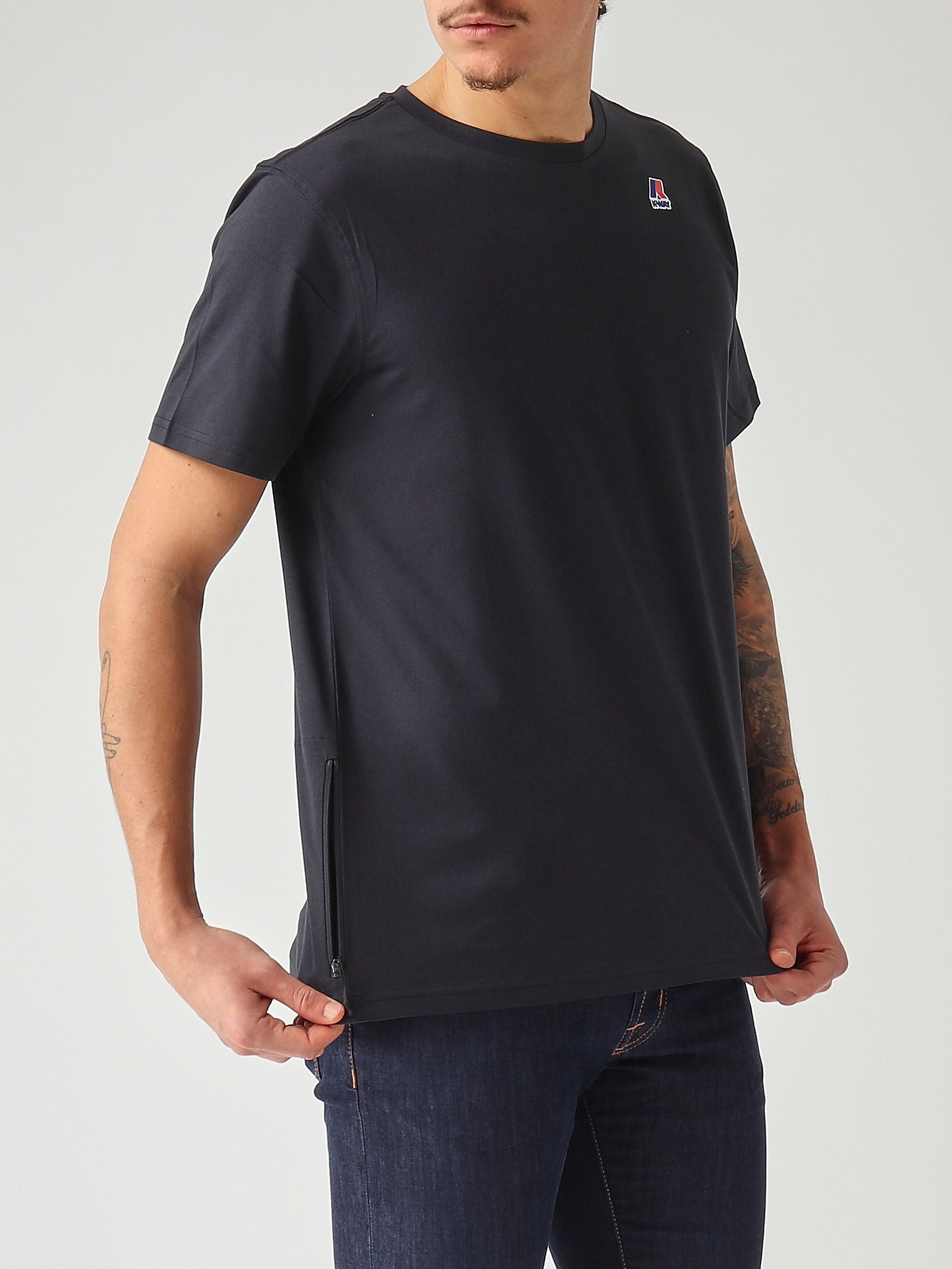 K-Way T-shirt uomo Leonide in cotone