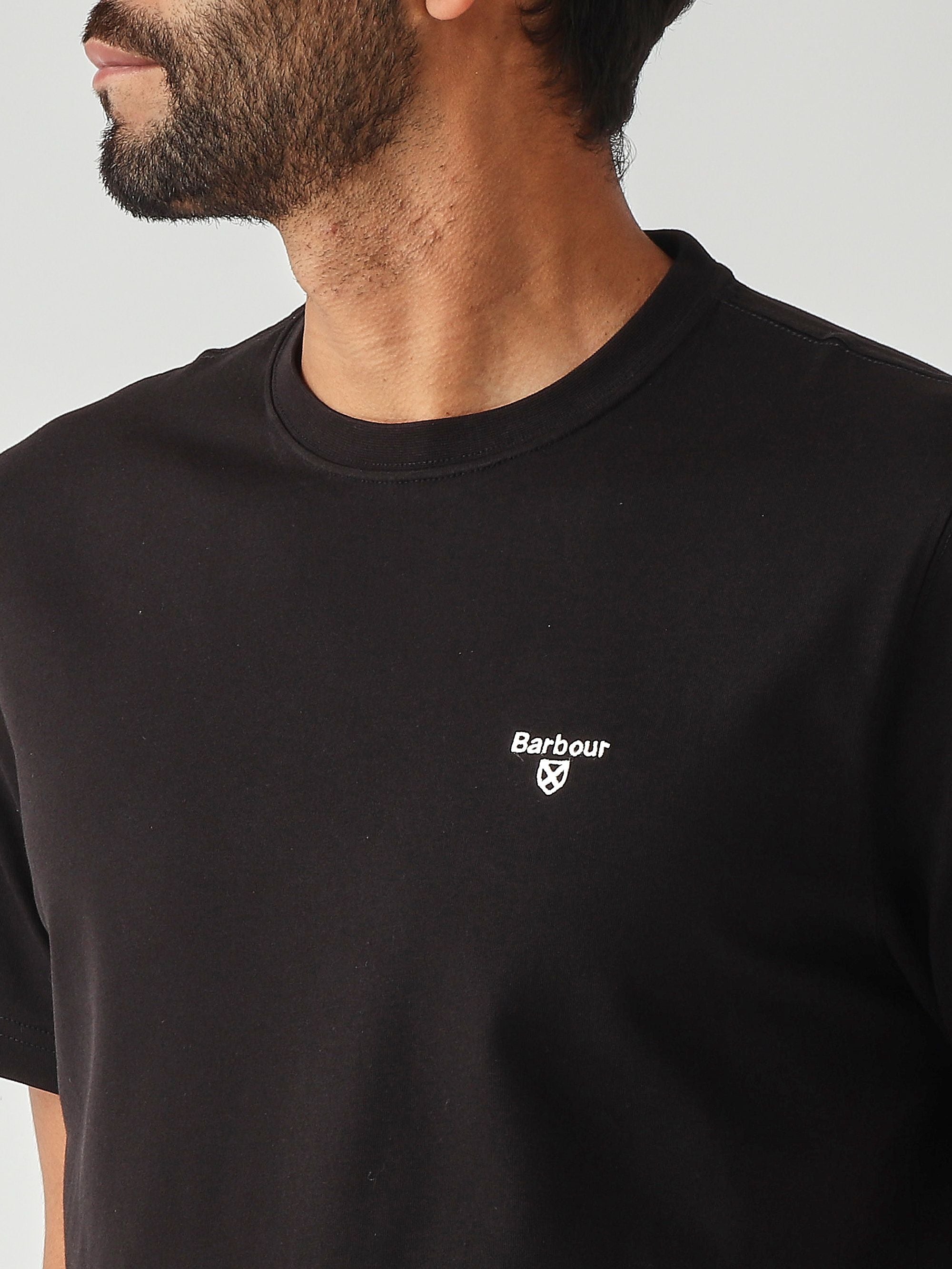 Barbour T-shirt uomo in cotone