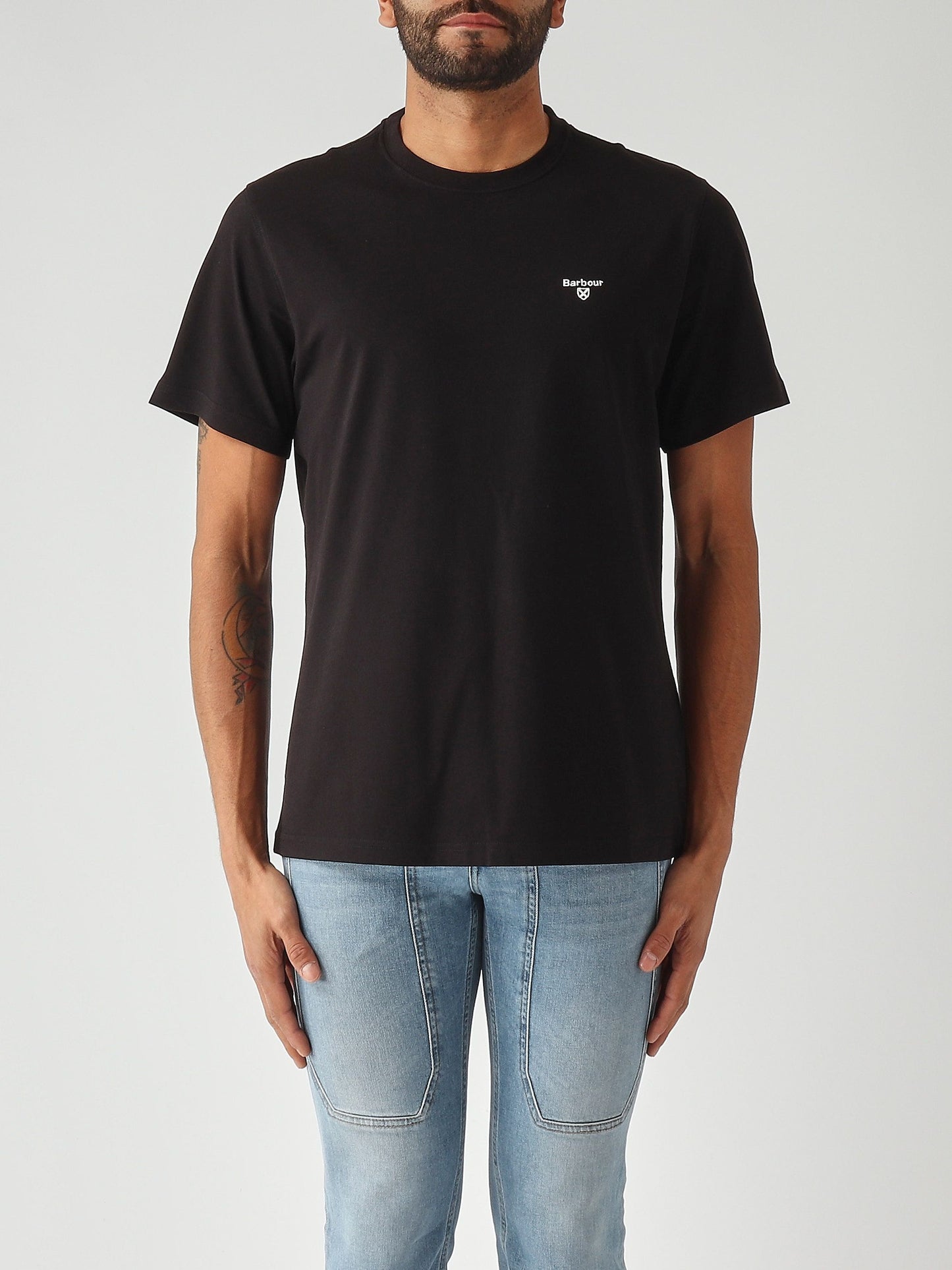 Barbour T-shirt uomo in cotone