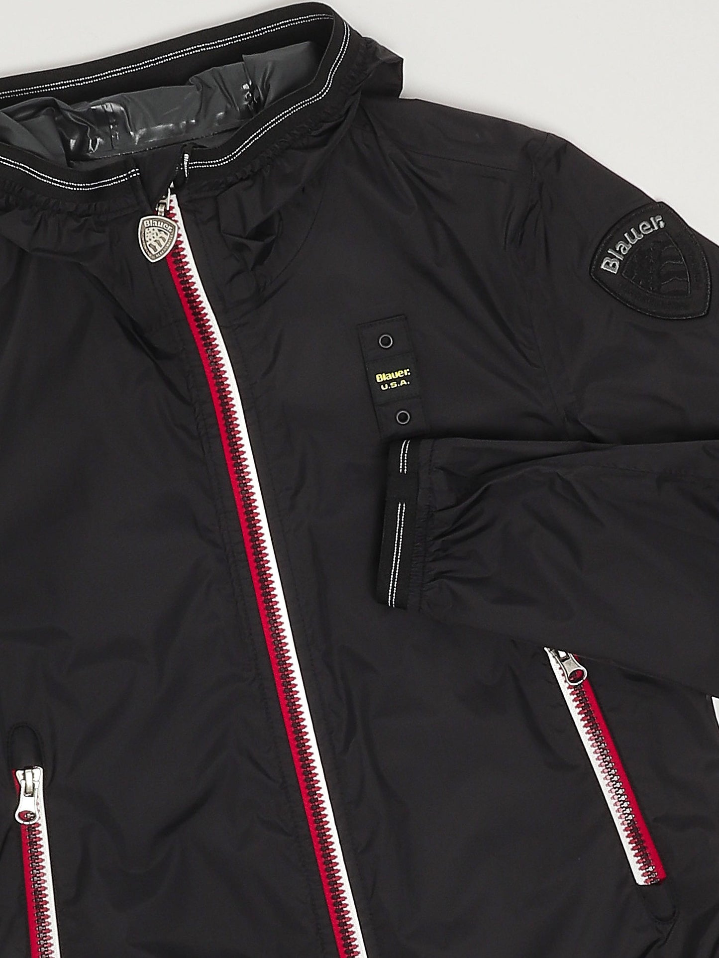 Blauer Giacca bambino Dodge in nylon