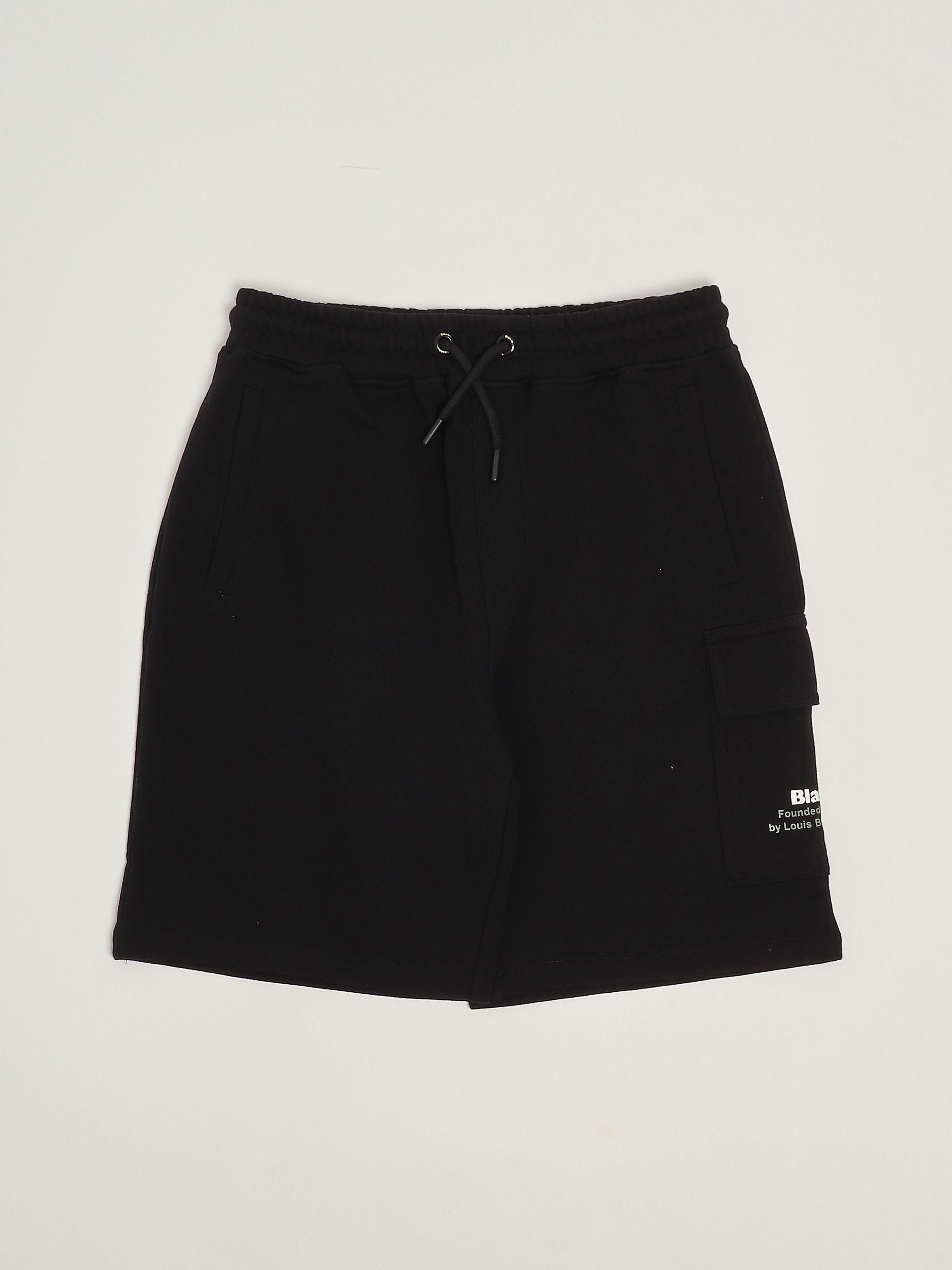 Blauer Pantaloncino bambino Knowlton in cotone