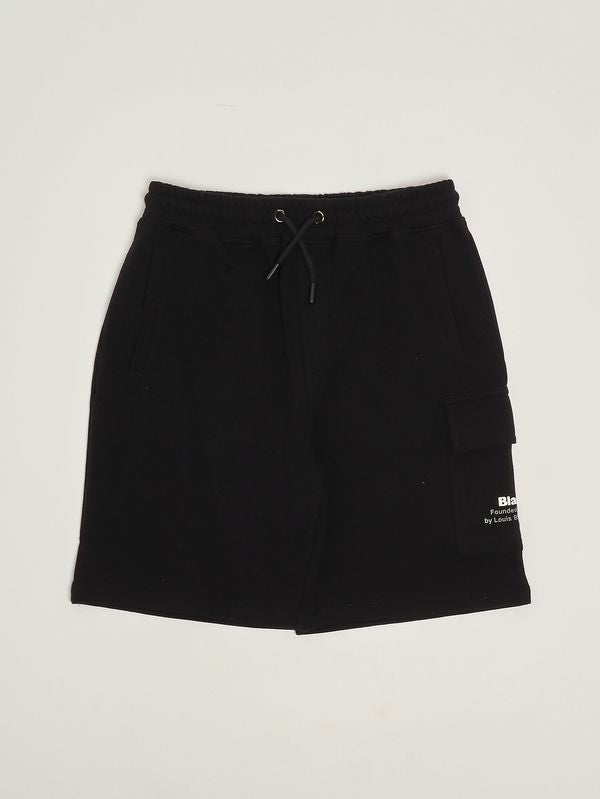 Blauer Pantaloncino bambino Knowlton in cotone