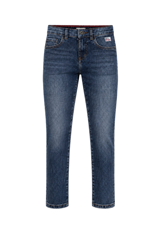 Roy Roger's jeans BLU DENIM A SIGARETTA SLIM FIT Bambini e ragazzi rh142/49.denim_
