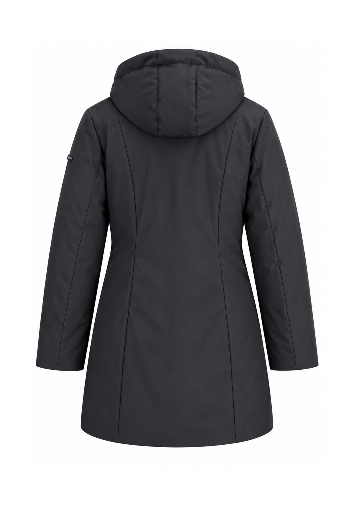REFRIGIWEAR GIUBBOTTO NERO lungo sagomato Donna LADY TECH/1 JACKET.NE_