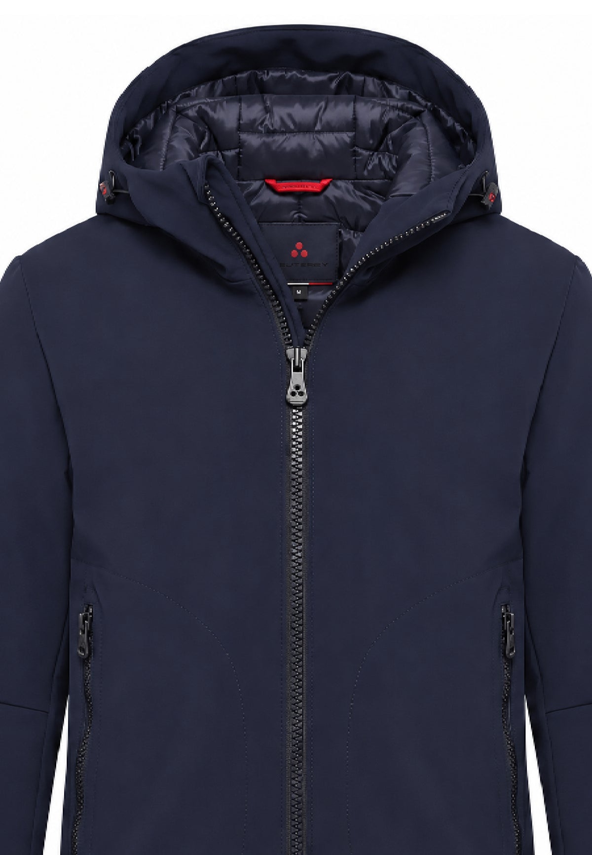 Peuterey GIUBBOTTO BLU SOFT SHELL CON CAPPUCCIO Bambini e ragazzi LOGE SRTR GRS 04 KID.BLU_