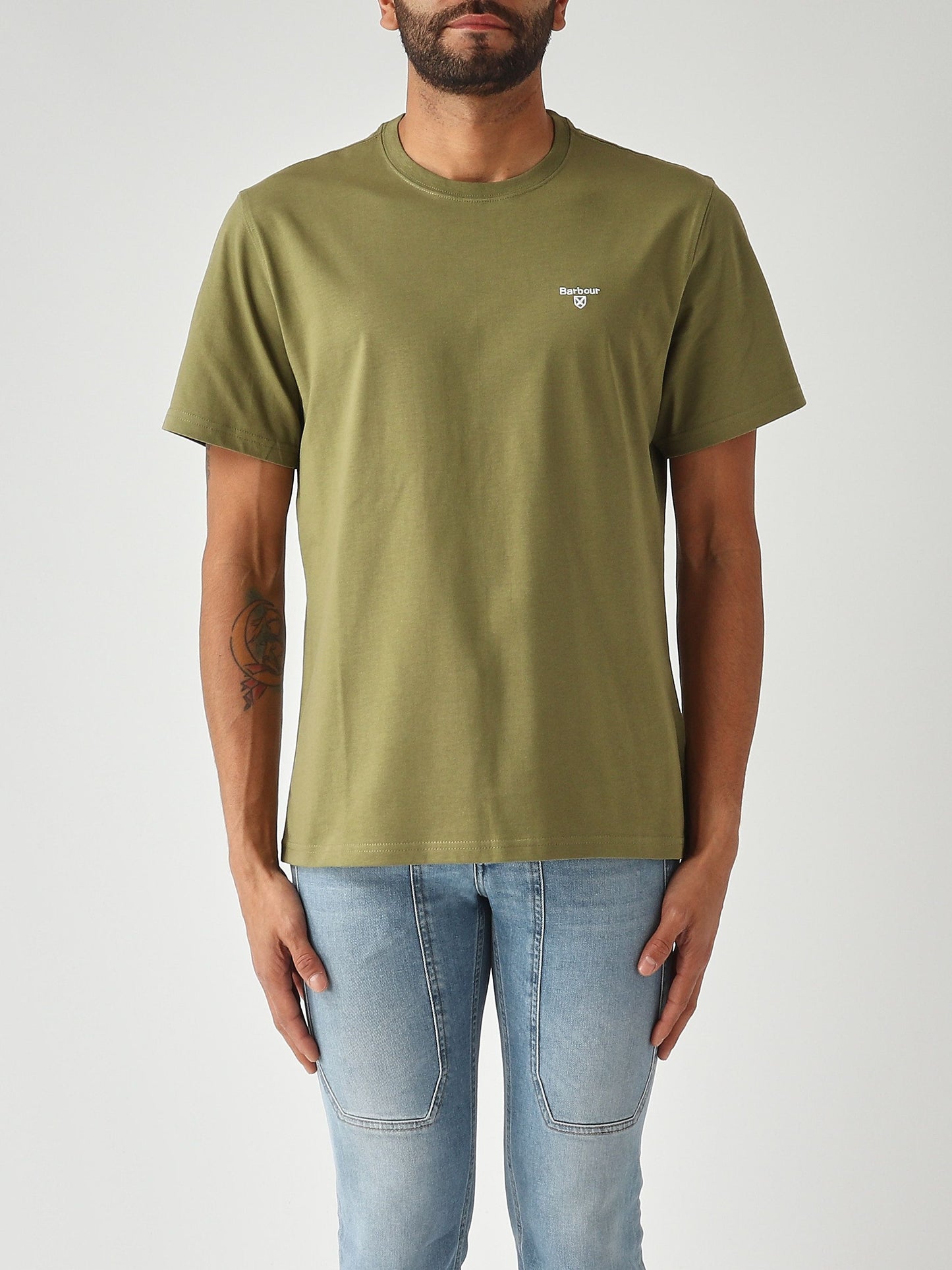 Barbour T-shirt uomo in cotone