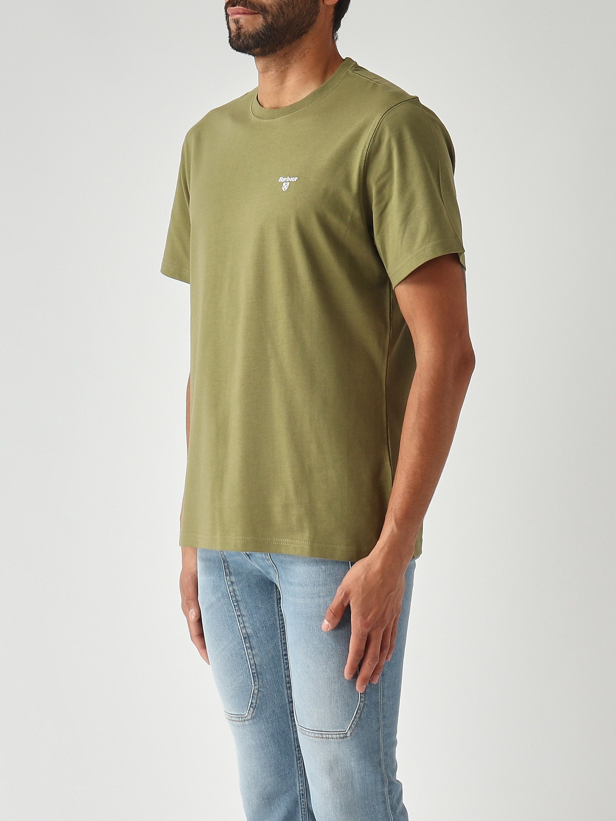 Barbour T-shirt uomo in cotone