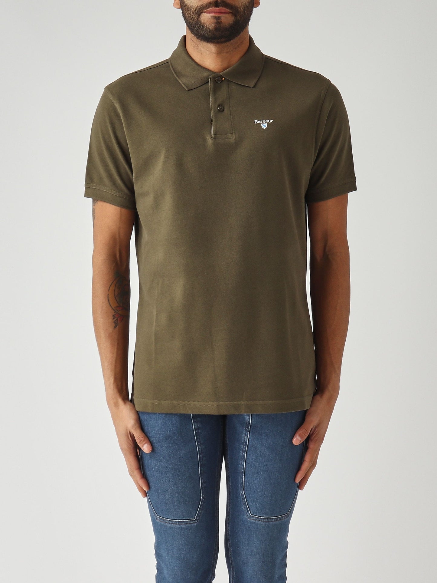 Barbour Polo uomo in cotone piquè