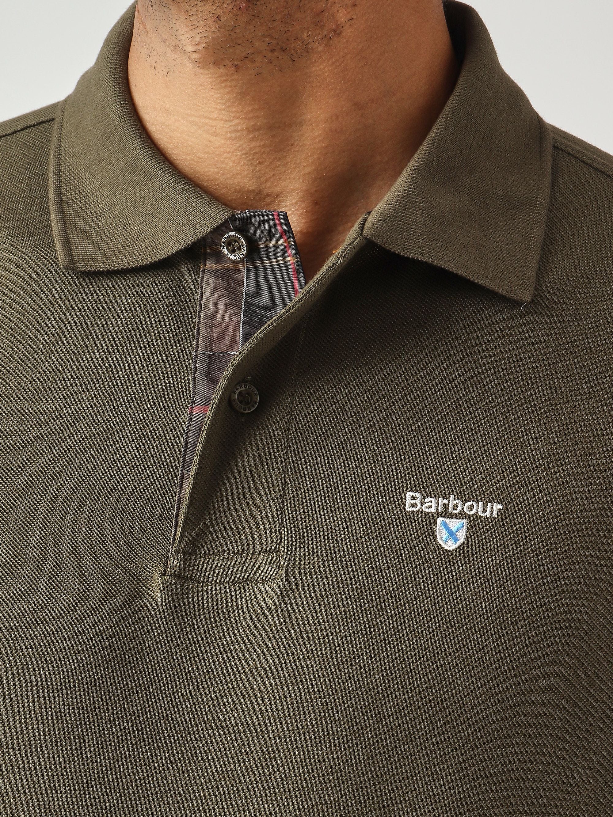 Barbour Polo uomo in cotone piquè