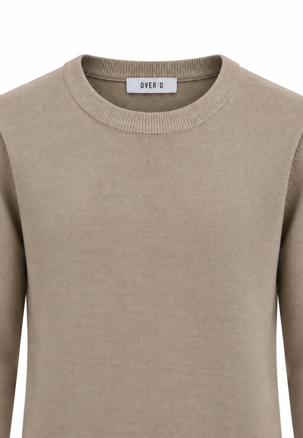 OVERD MAGLIONE BEIGE IN LANA RASATA Bambini e ragazzi OK105SMG.BEIGE_