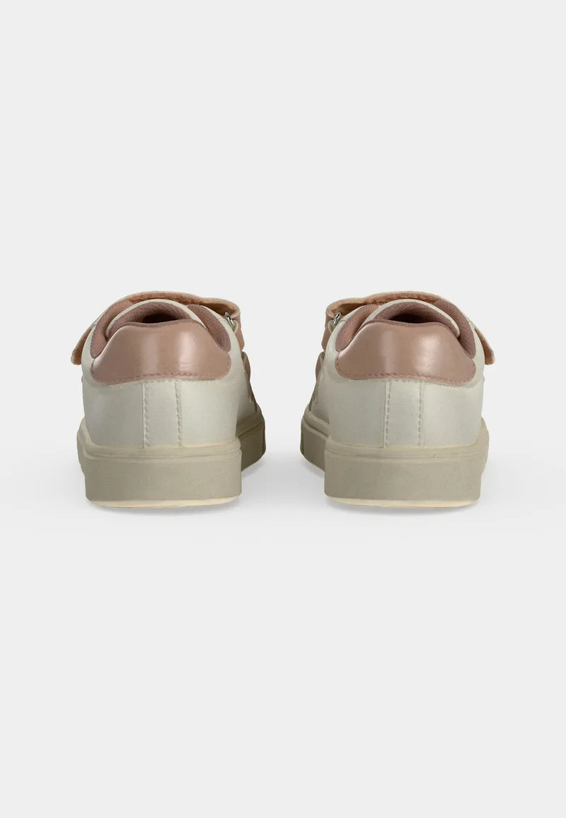 TOMMY HILFIGER SCARPA BIANCA CON STRAPPI E DETTAGLI ROSA Bambine e ragazze F-T1A9-35063-1355A708.BIA_