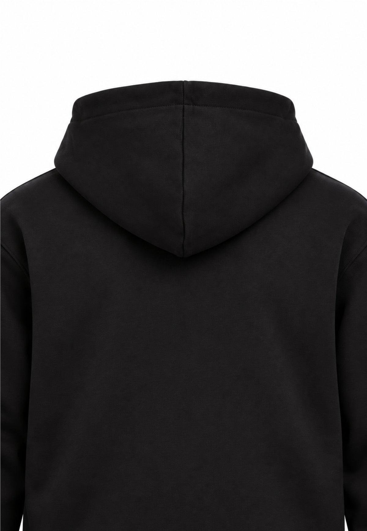 Disclaimer FELPA NERO CON CAPPUCCIO E MINI LOGO CINTURA Bambini e ragazzi 26IDK59108.NE_
