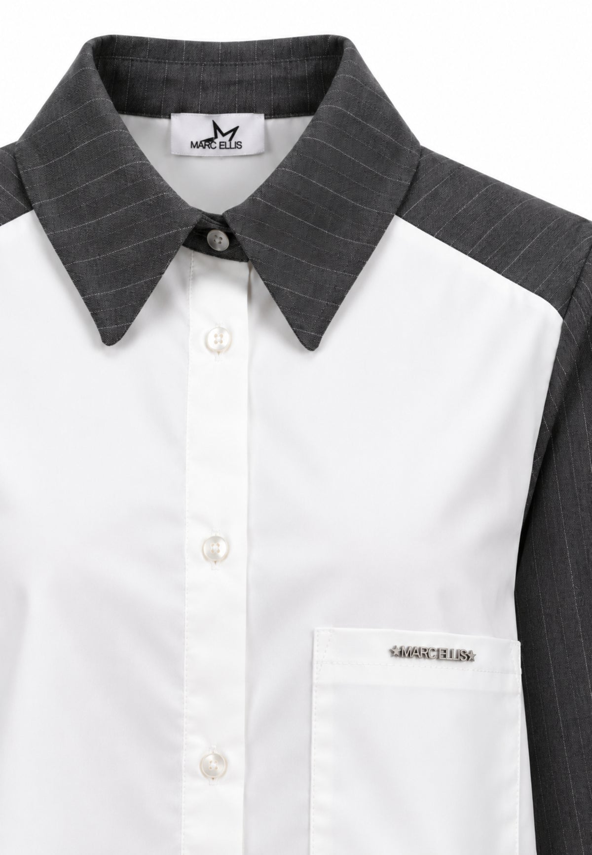 MARC ELLIS COMPLETO GRIGIO CON CAMICIA E GONNA Bambine e ragazze jmjsh03863.grig_