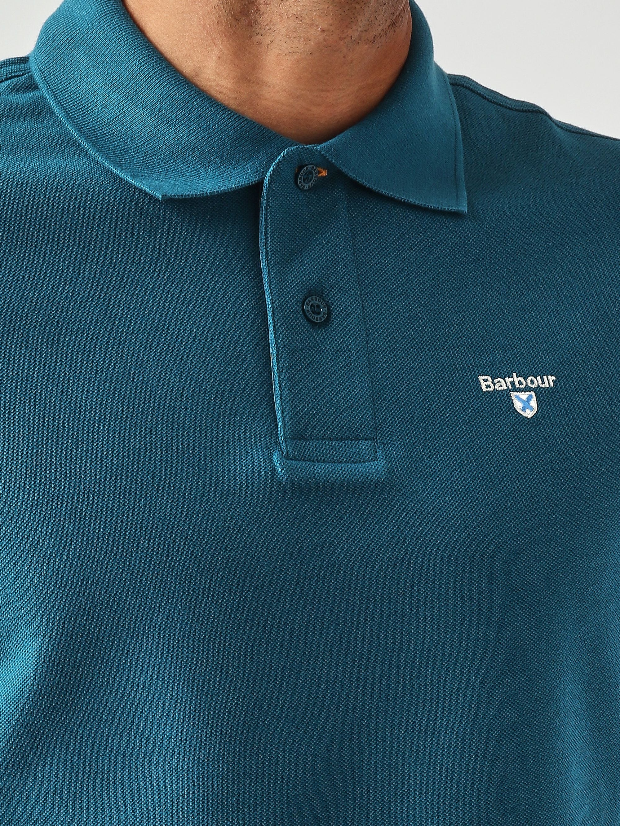Barbour Polo uomo in cotone piquè